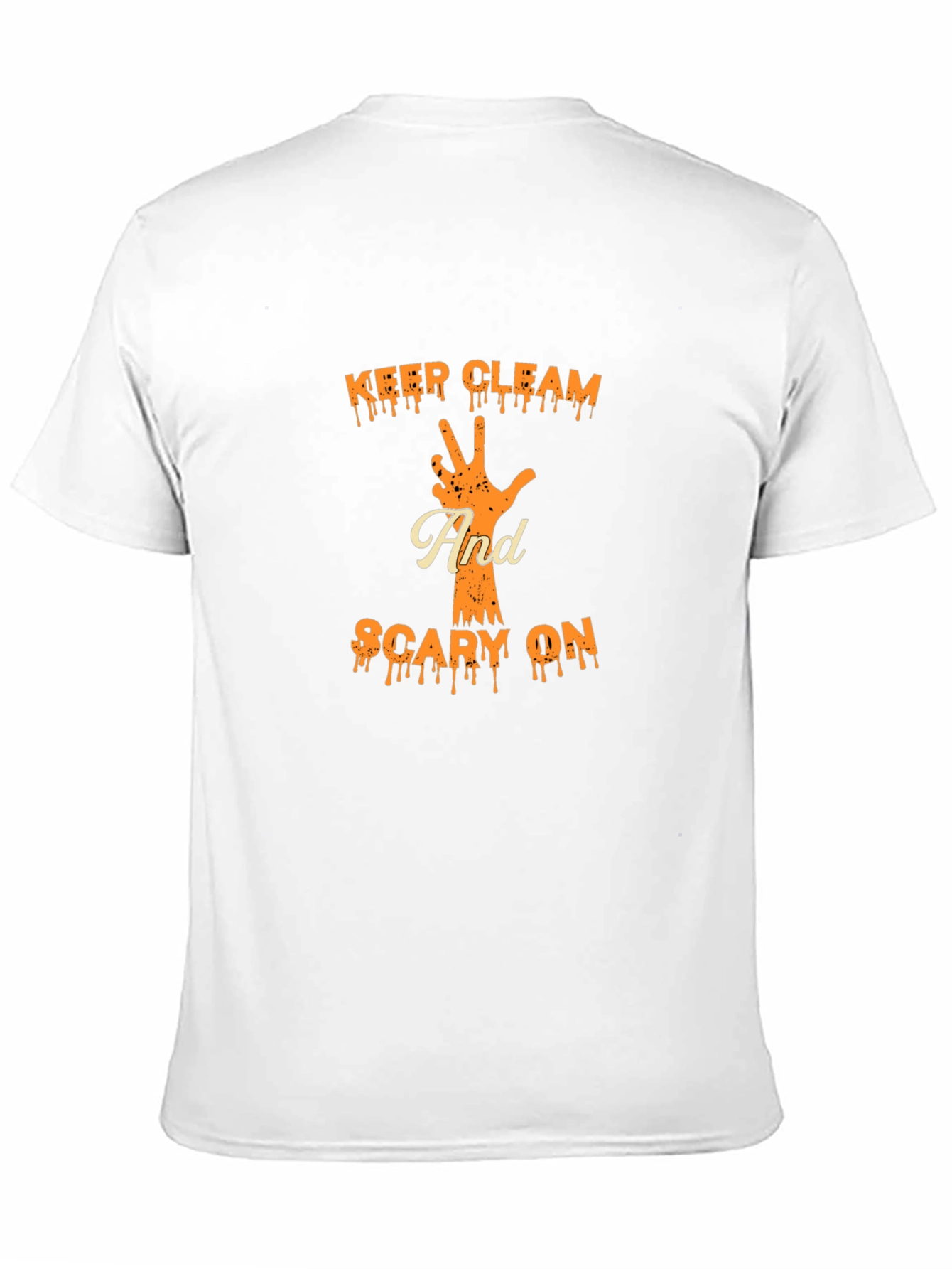 Keep Cleam & Scary On T-Shirt