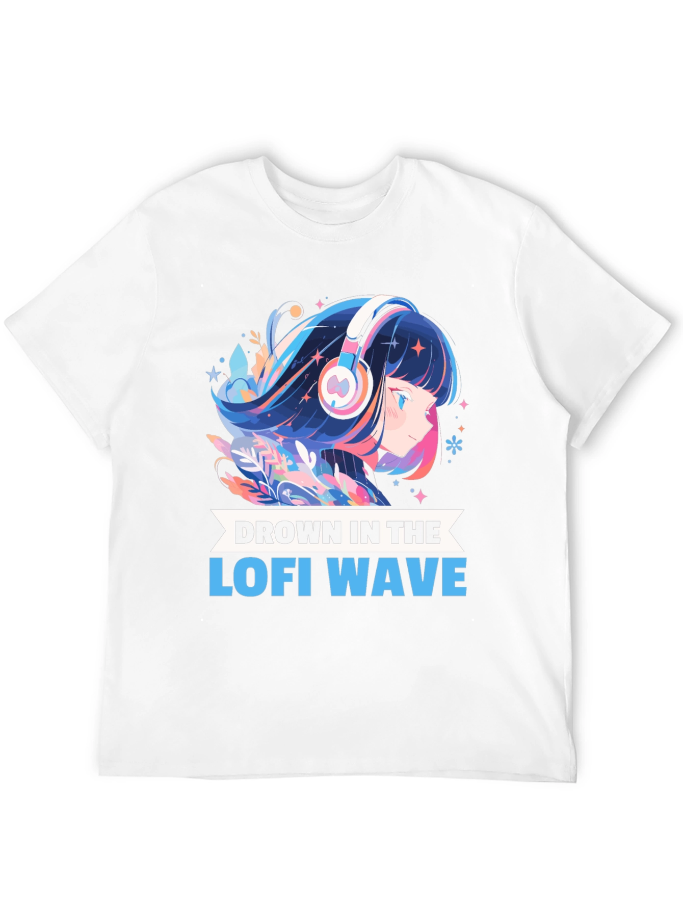 Lofi Wave Anime T-Shirt - Unique Graphic Tee