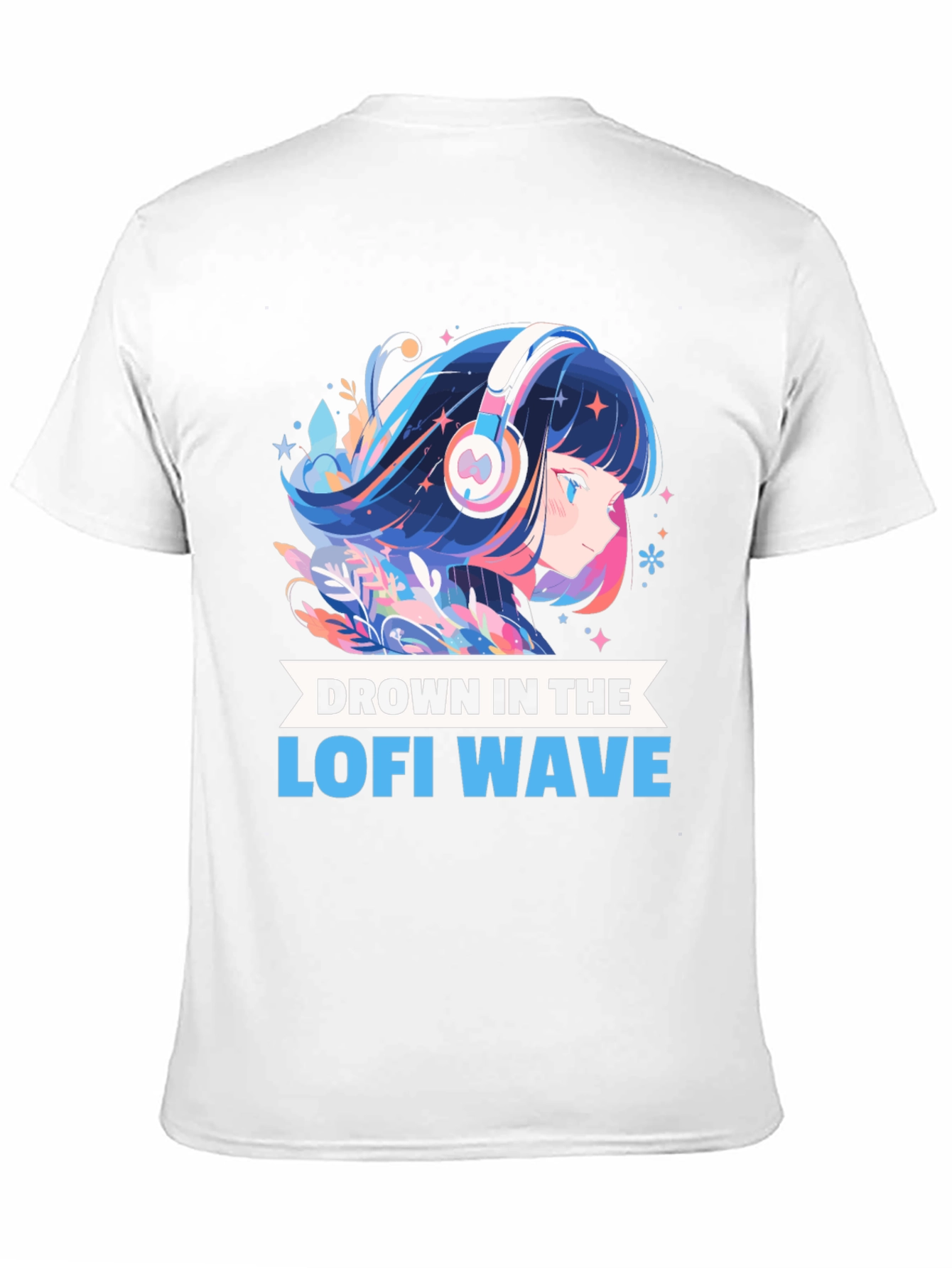 Lofi Wave Anime T-Shirt - Unique Graphic Tee