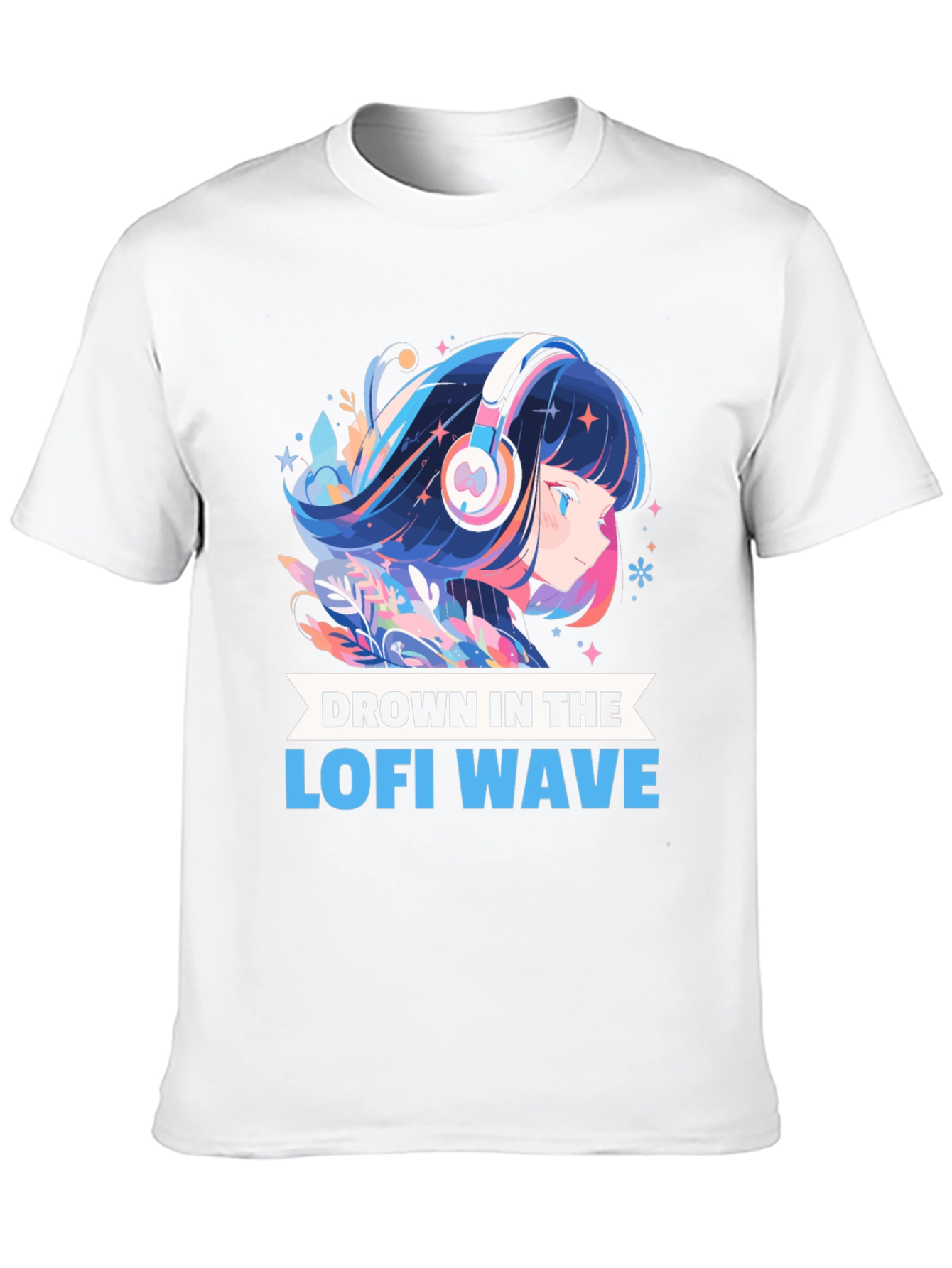 Lofi Wave Anime T-Shirt - Unique Graphic Tee