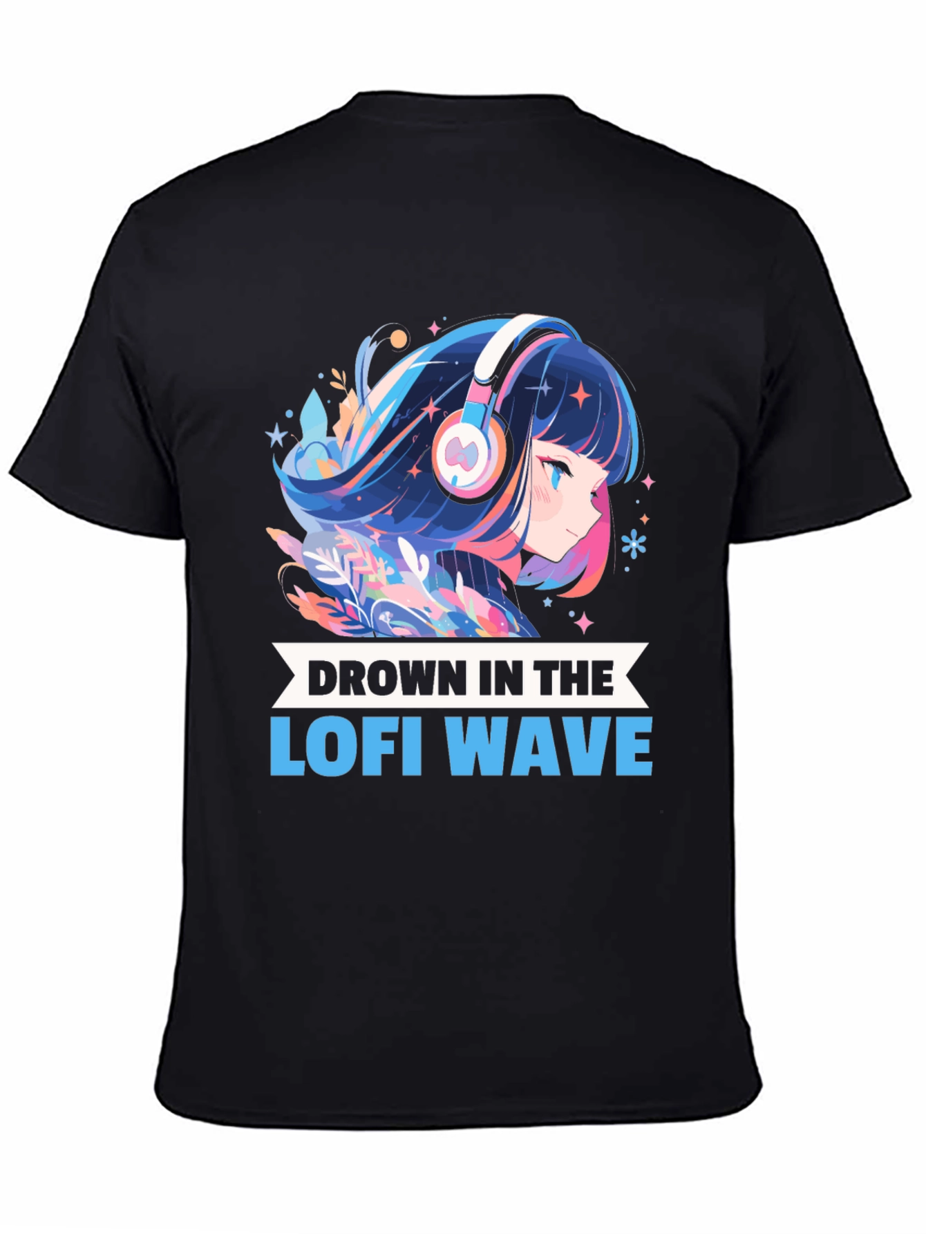 Lofi Wave Anime T-Shirt - Unique Graphic Tee