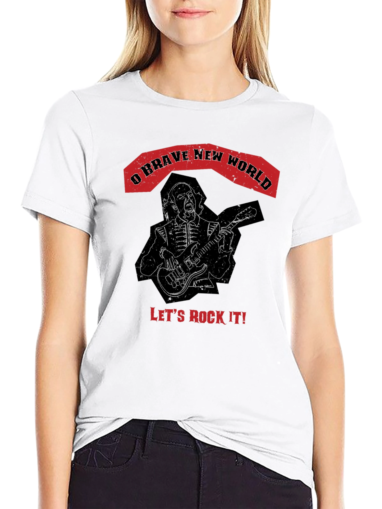 O Brave New World Lets Rock T-Shirt