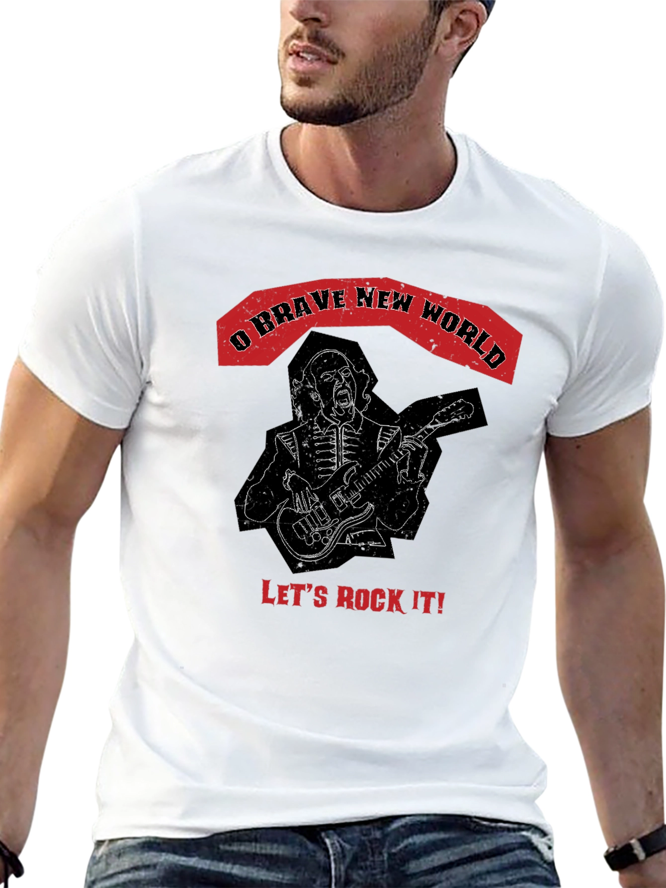 O Brave New World Lets Rock T-Shirt
