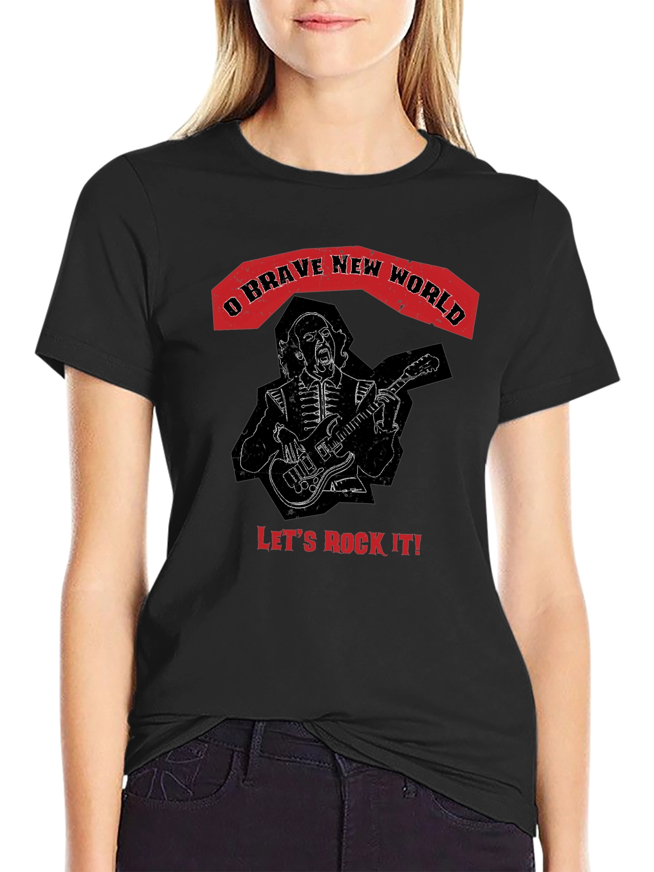 O Brave New World Lets Rock T-Shirt