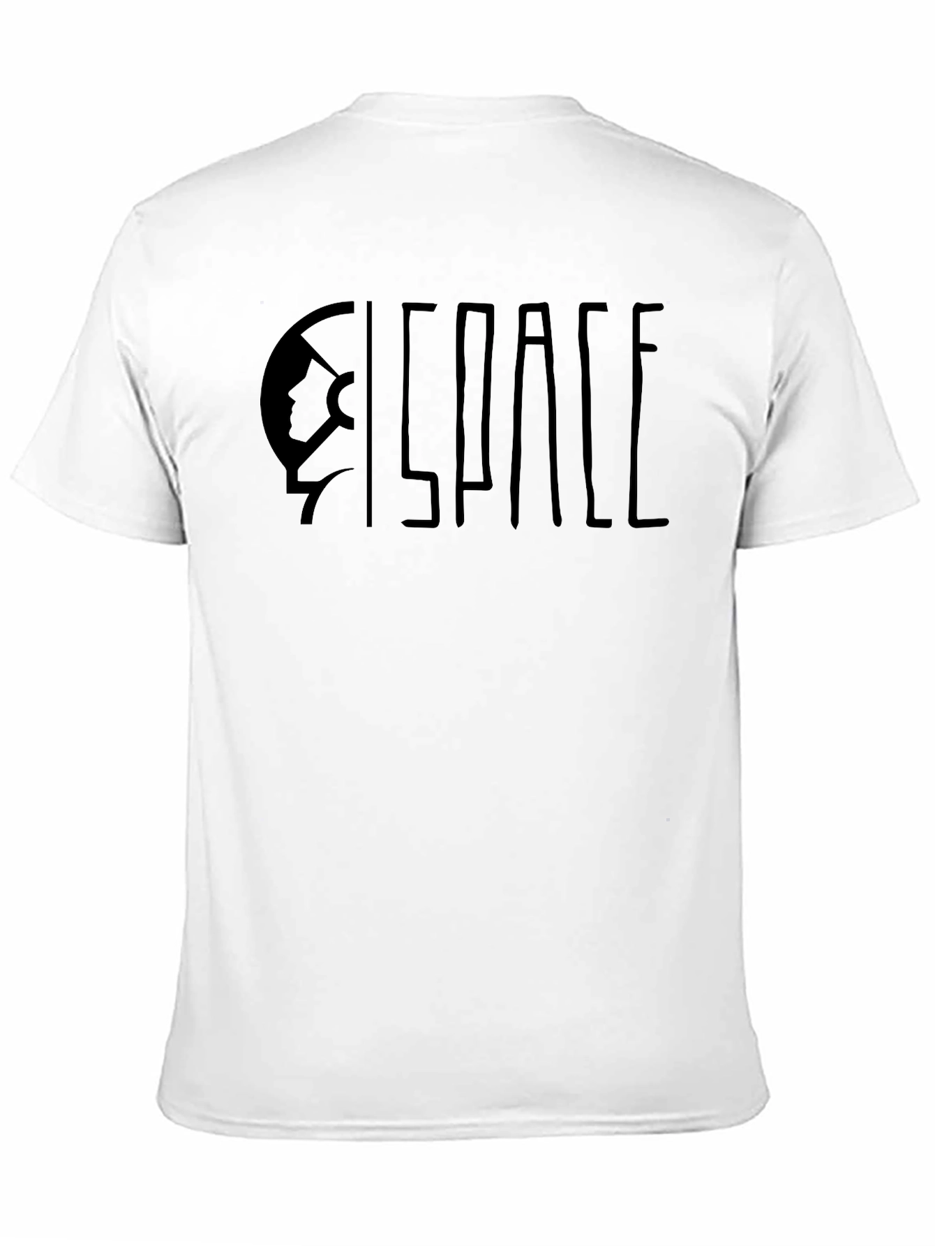 Cispace Black Graphic Tee - Unique Design