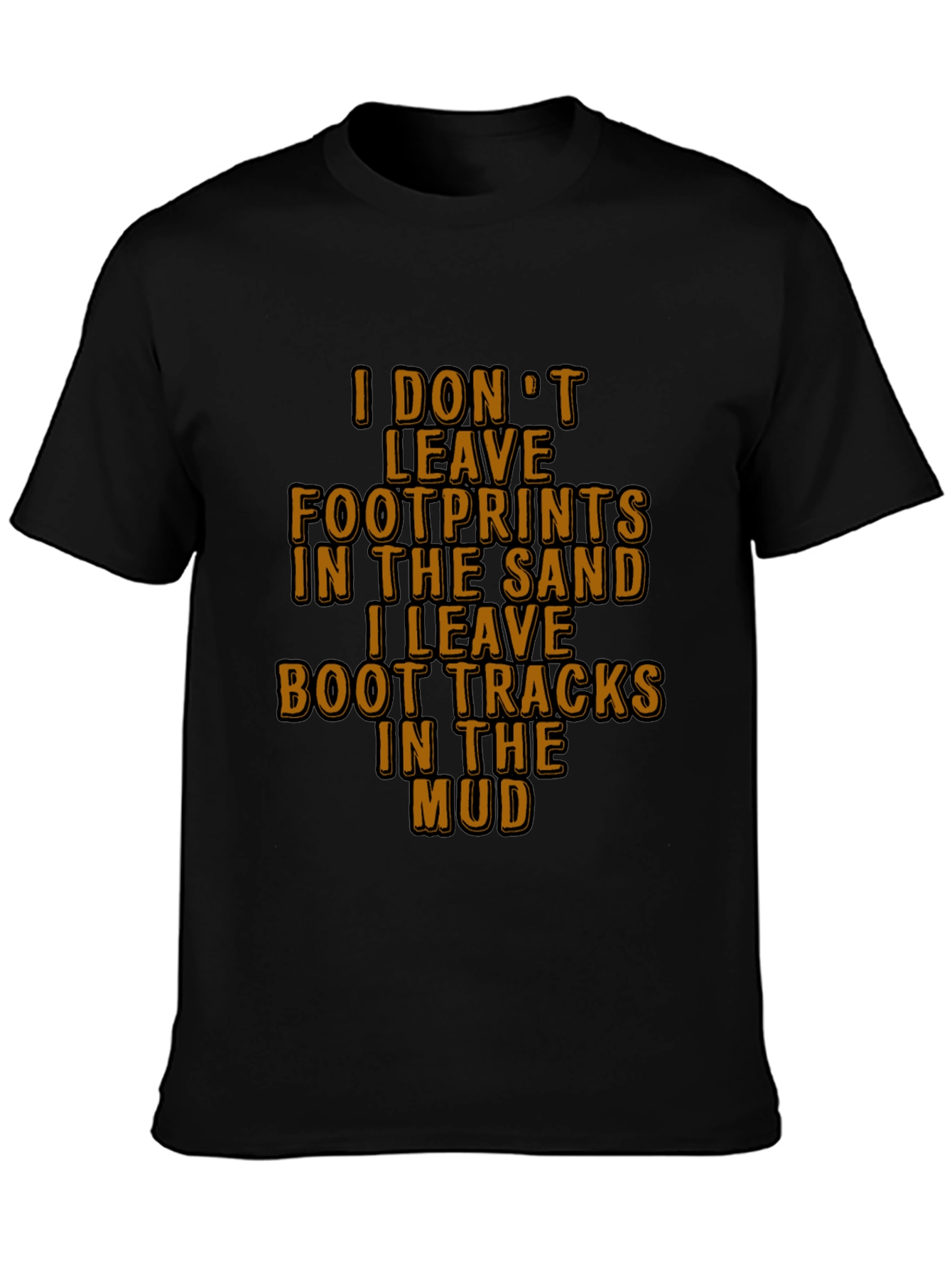 Mud Boot Tracks Graphic T-Shirt