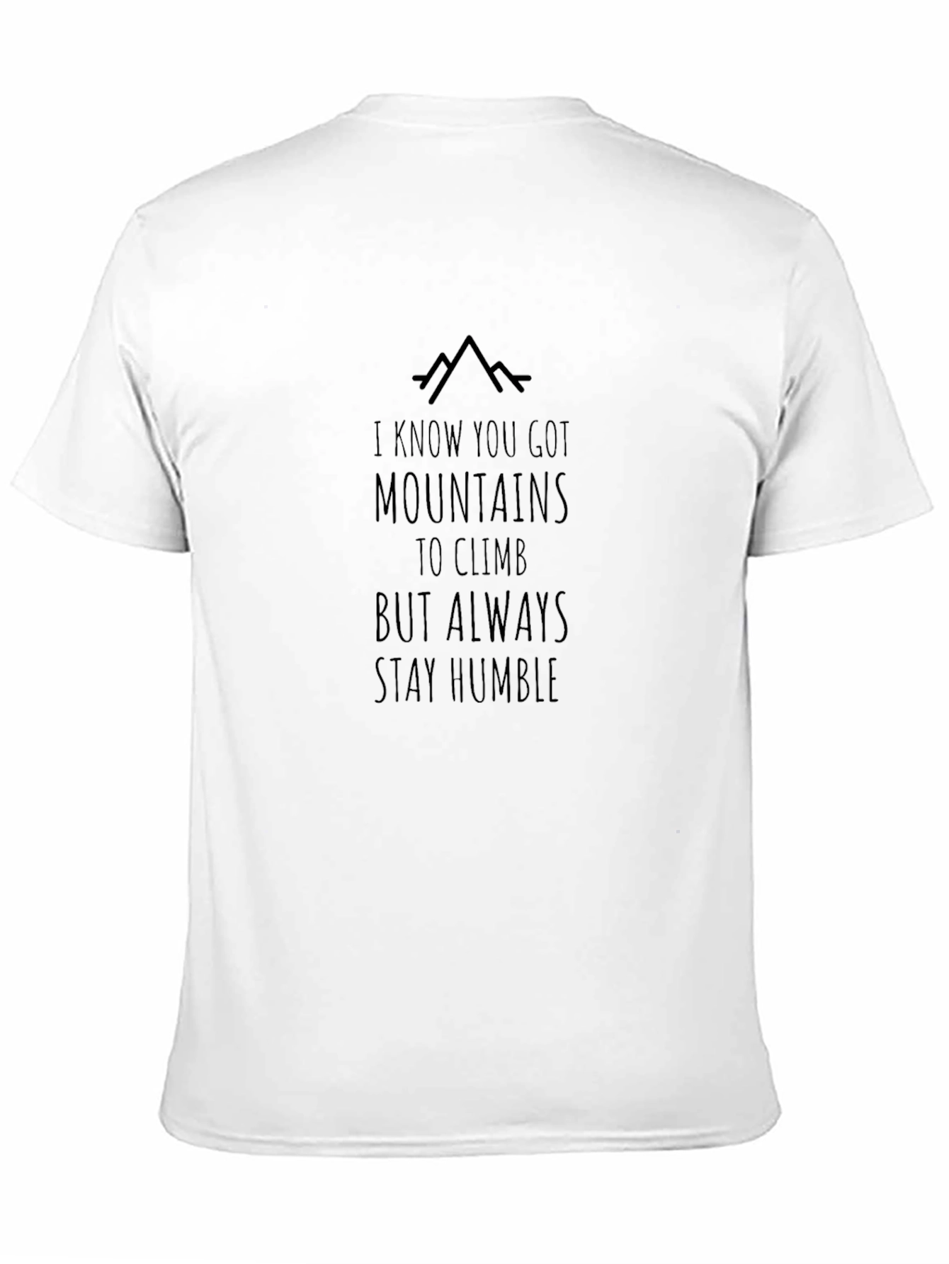 Motivational Mountain Climb Tee