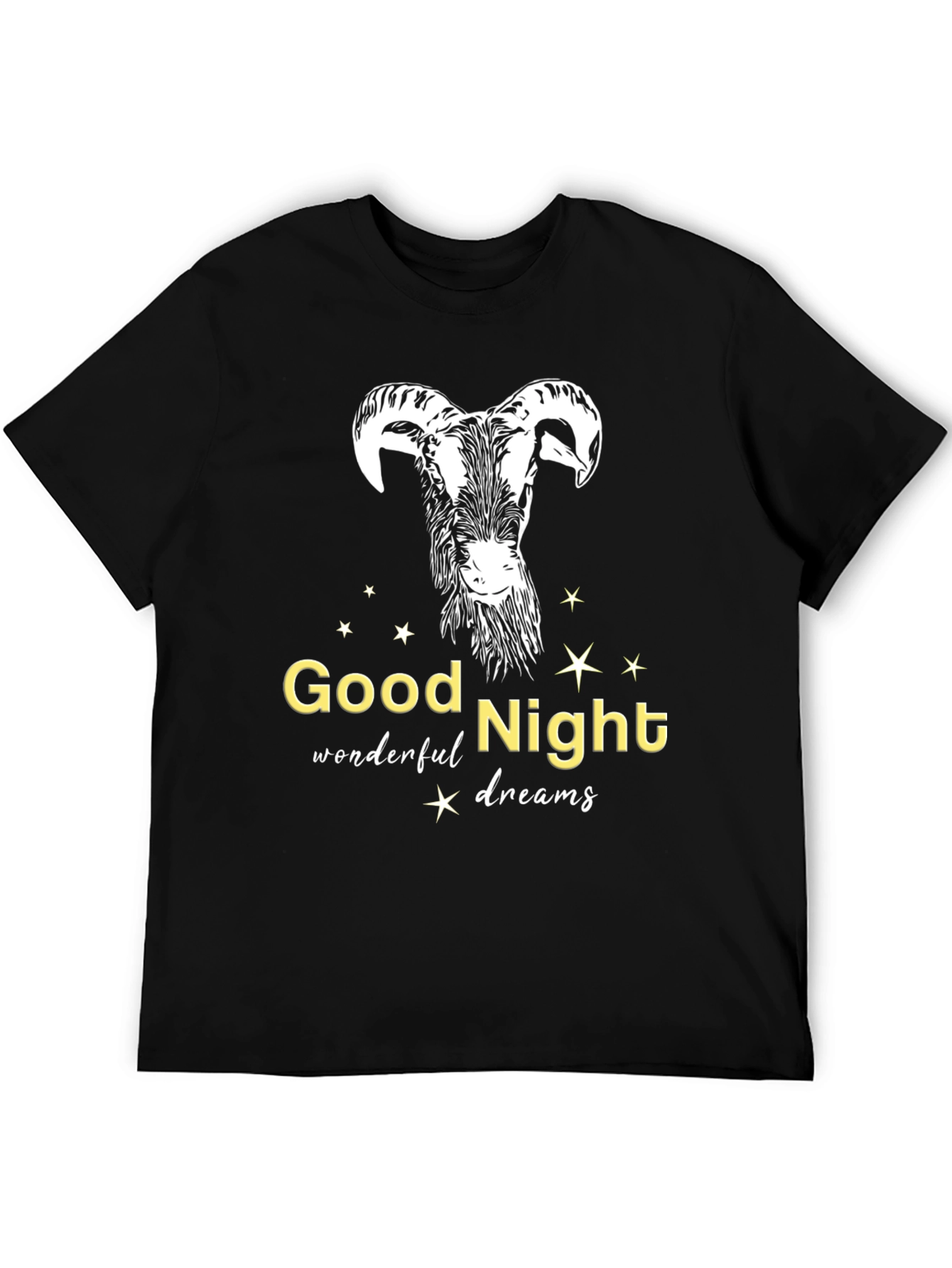 Good Night Dreams Goat T-Shirt