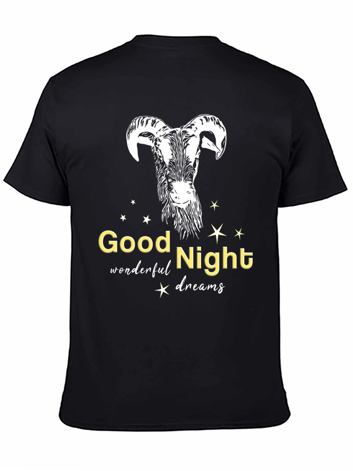 Good Night Dreams Goat T-Shirt
