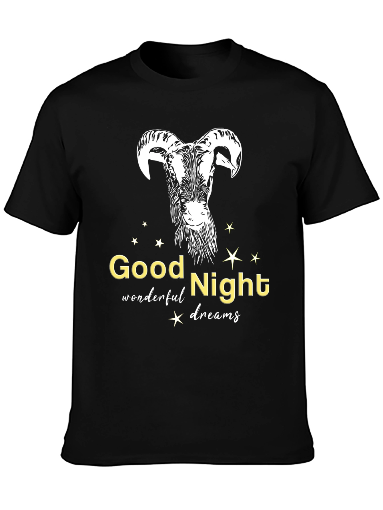 Good Night Dreams Goat T-Shirt