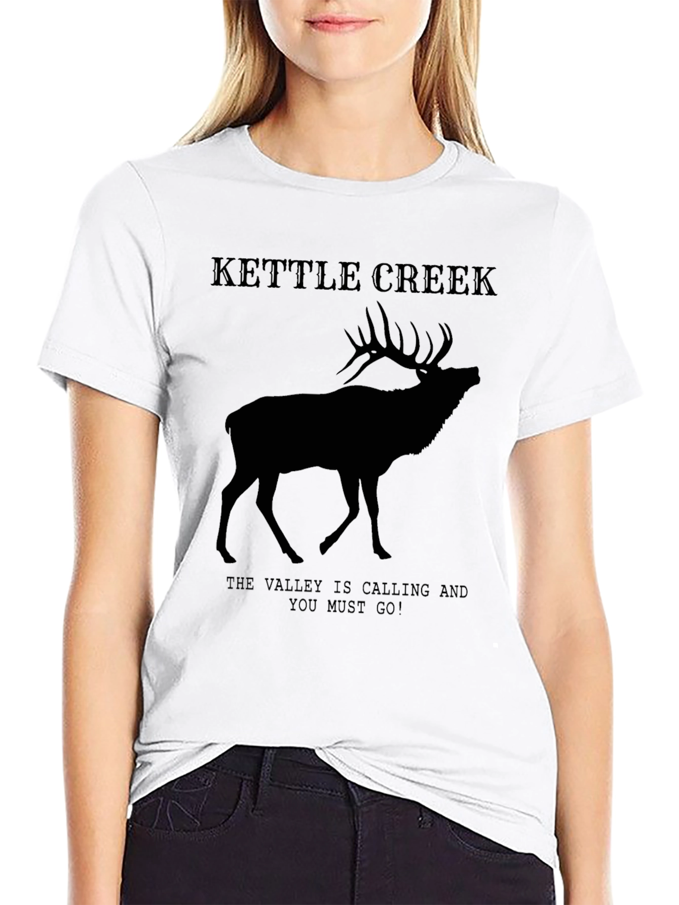 Kettle Creek Elk Graphic Tee - Valley Calling