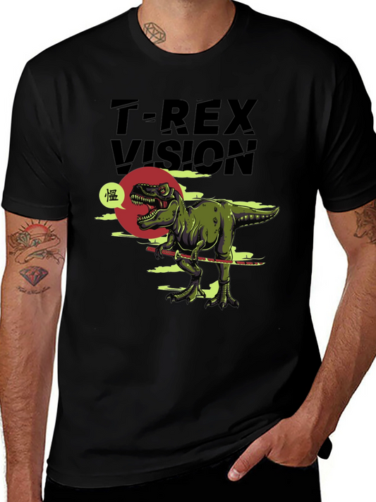 T-Rex Vision Black T-Shirt
