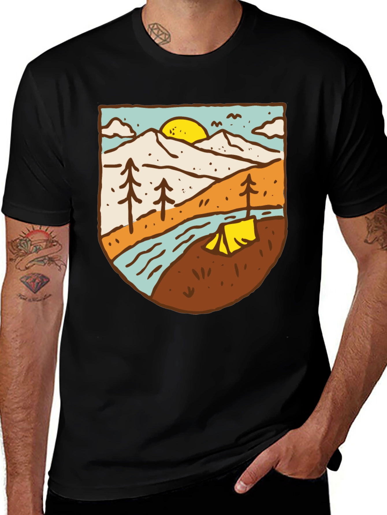 Mountain Adventure Graphic Tee
