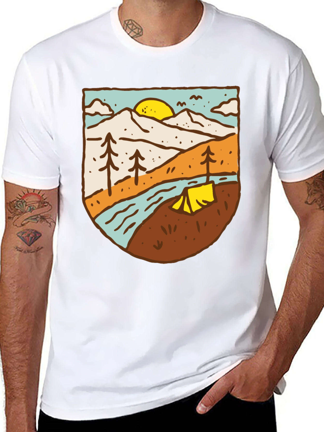 Mountain Adventure Graphic Tee