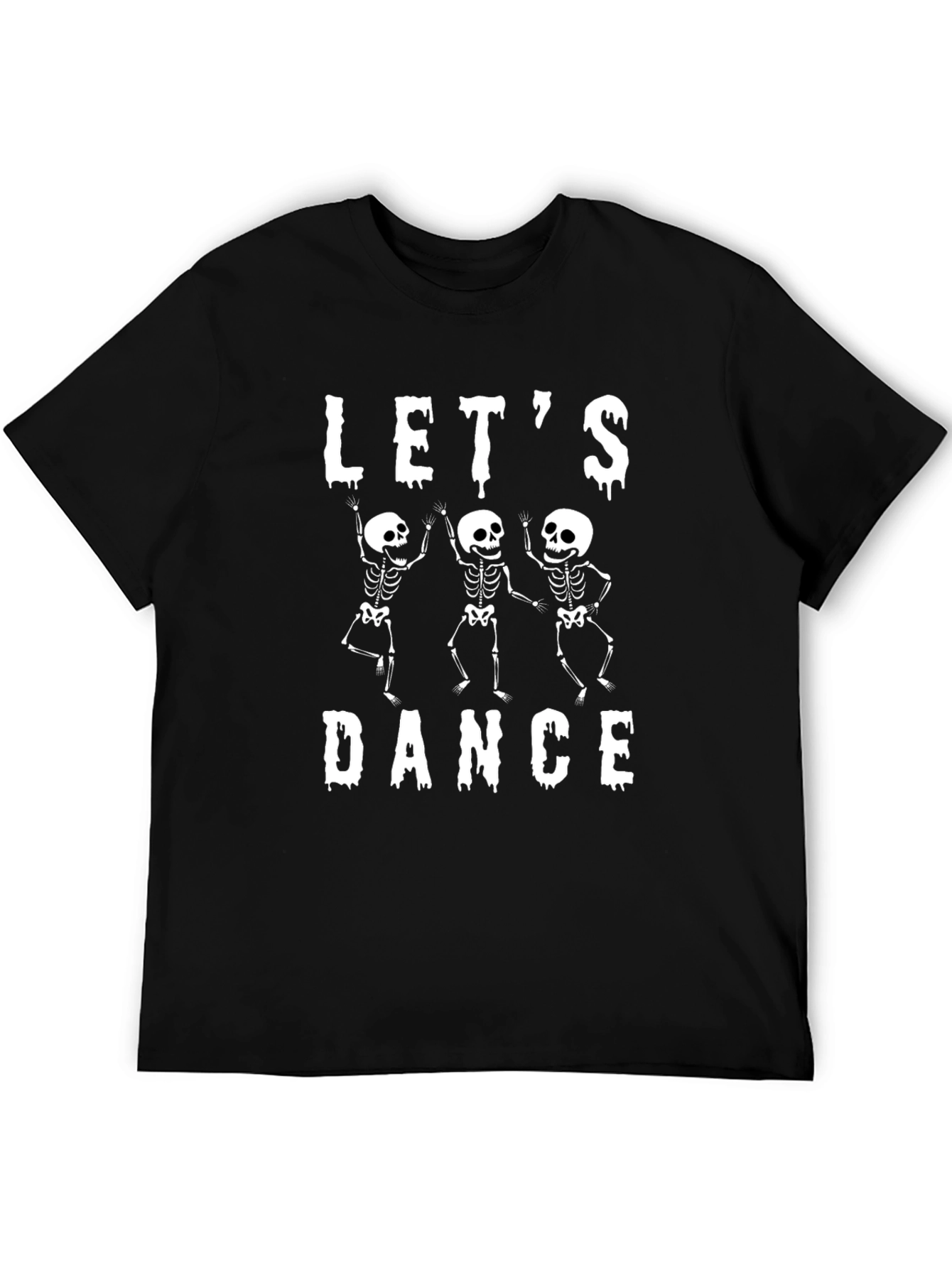 Lets Dance Skeleton Graphic T-Shirt