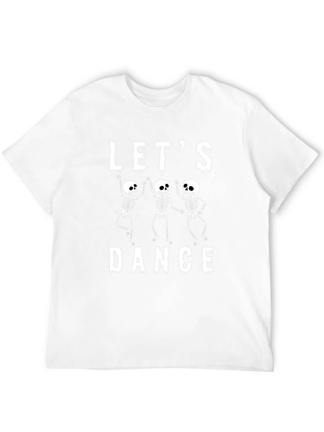 Lets Dance Skeleton Graphic T-Shirt
