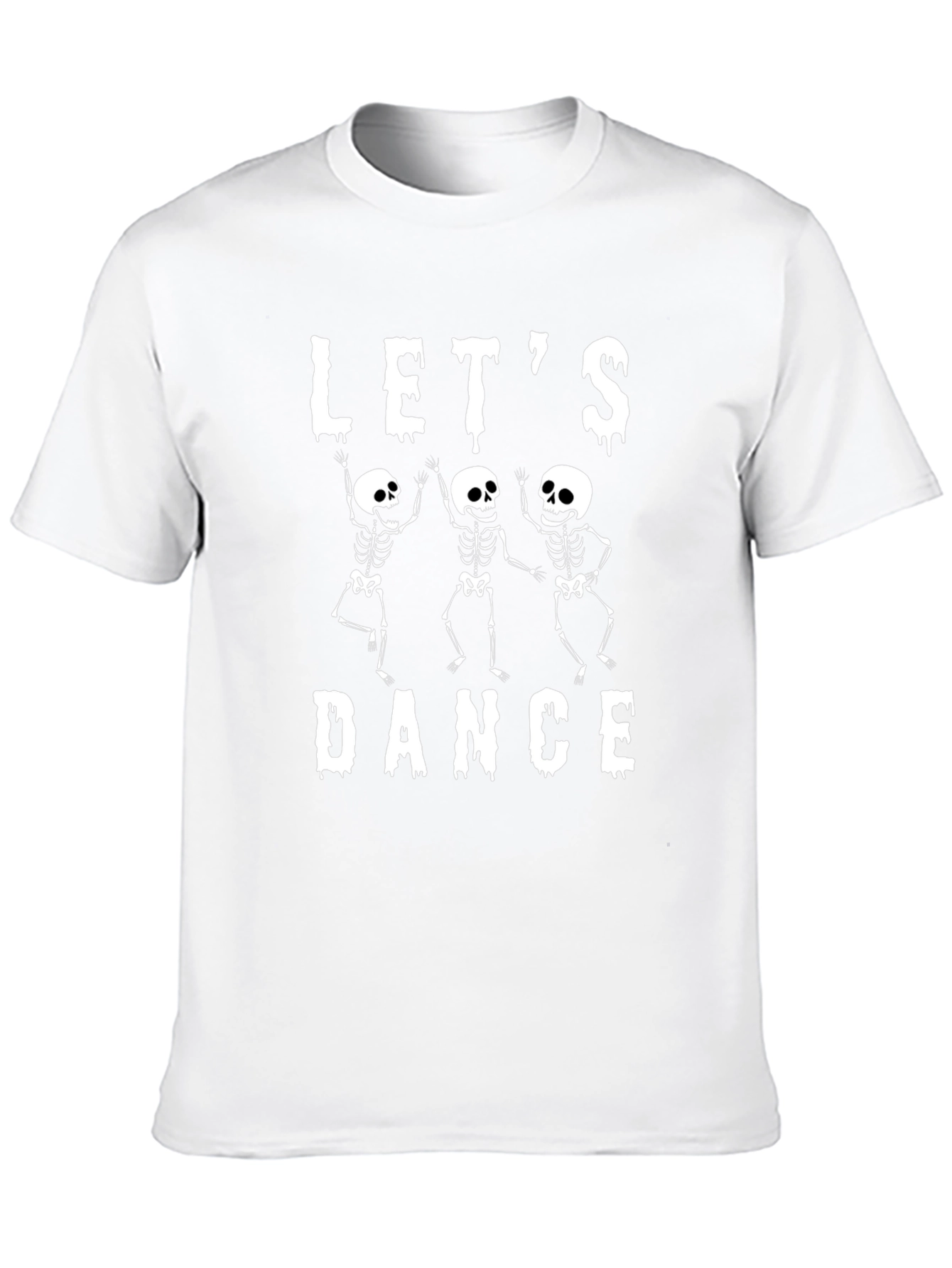 Lets Dance Skeleton Graphic T-Shirt