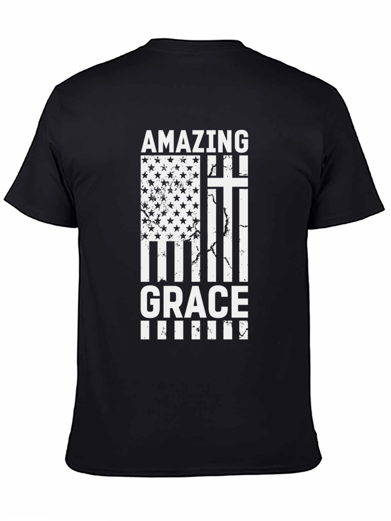 Amazing Grace Patriotic Christian T-Shirt