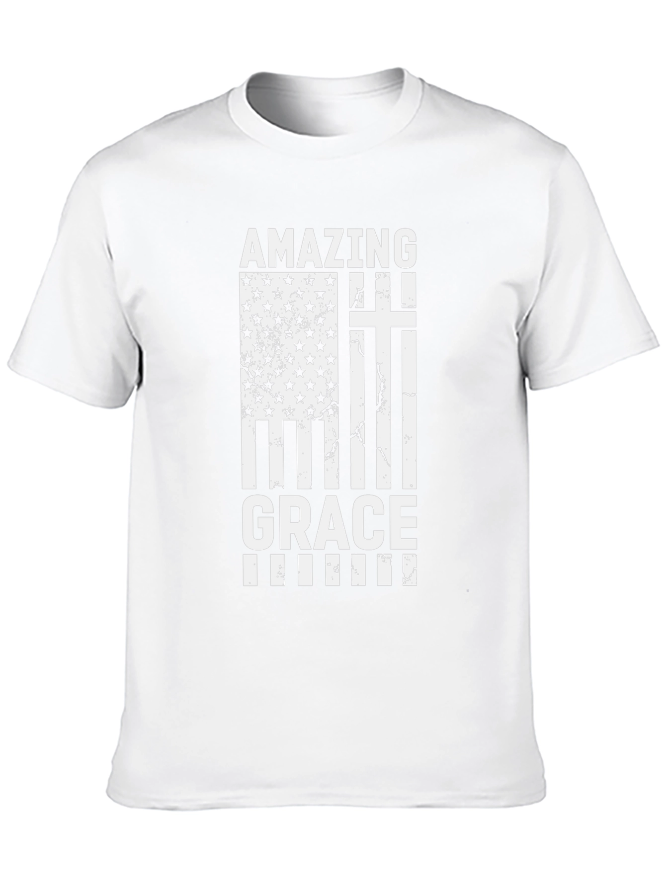 Amazing Grace Patriotic Christian T-Shirt