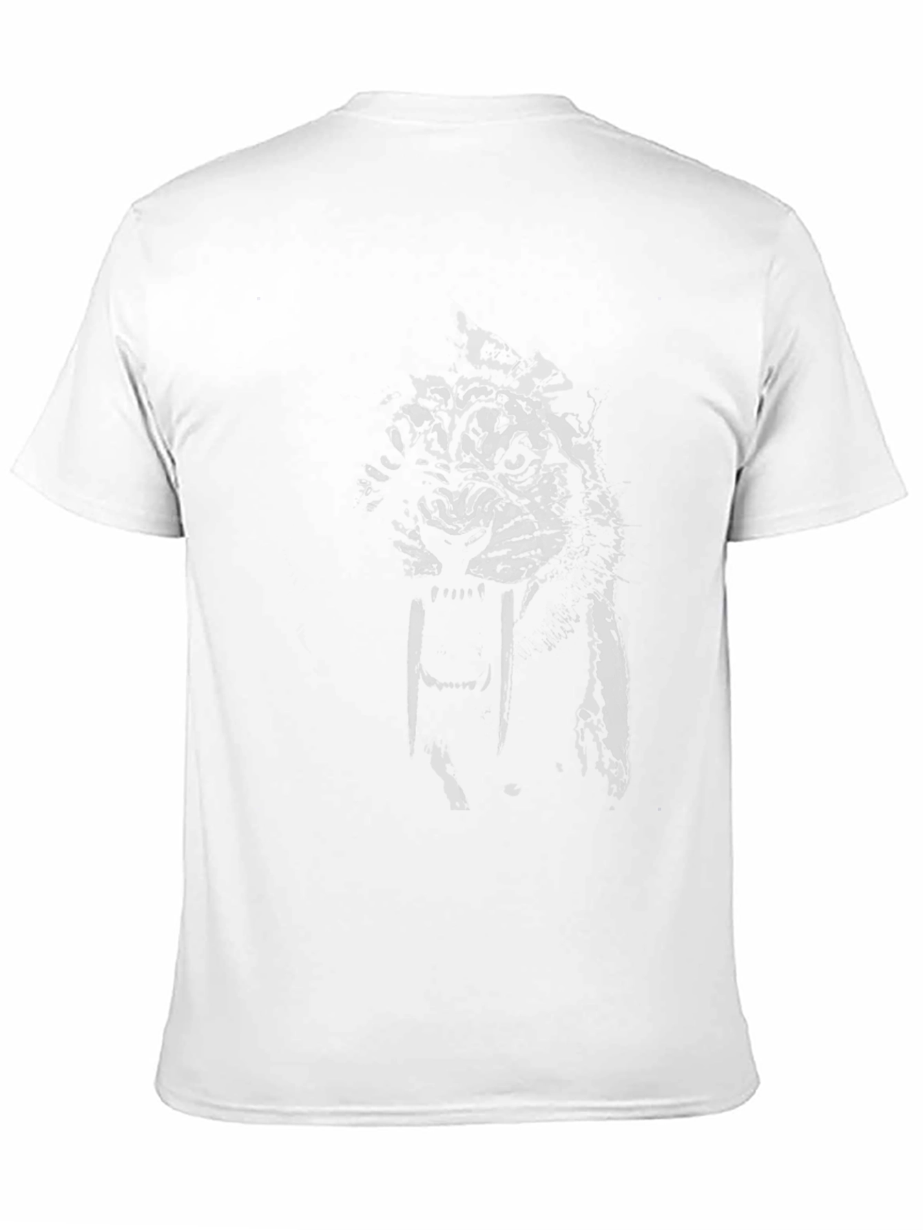 Black Tiger Graphic Tee - Mens Fashion