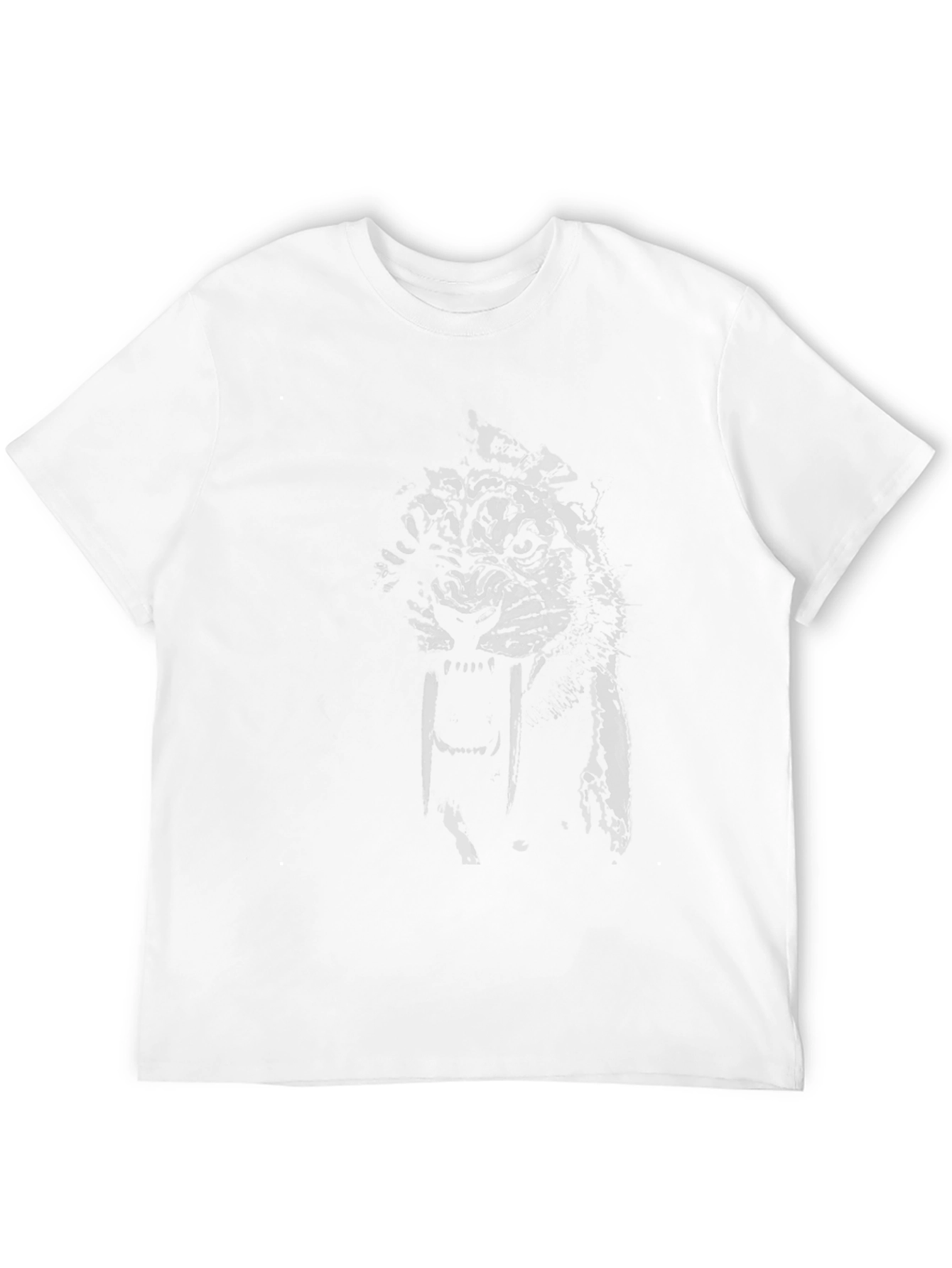 Black Tiger Graphic Tee - Mens Fashion