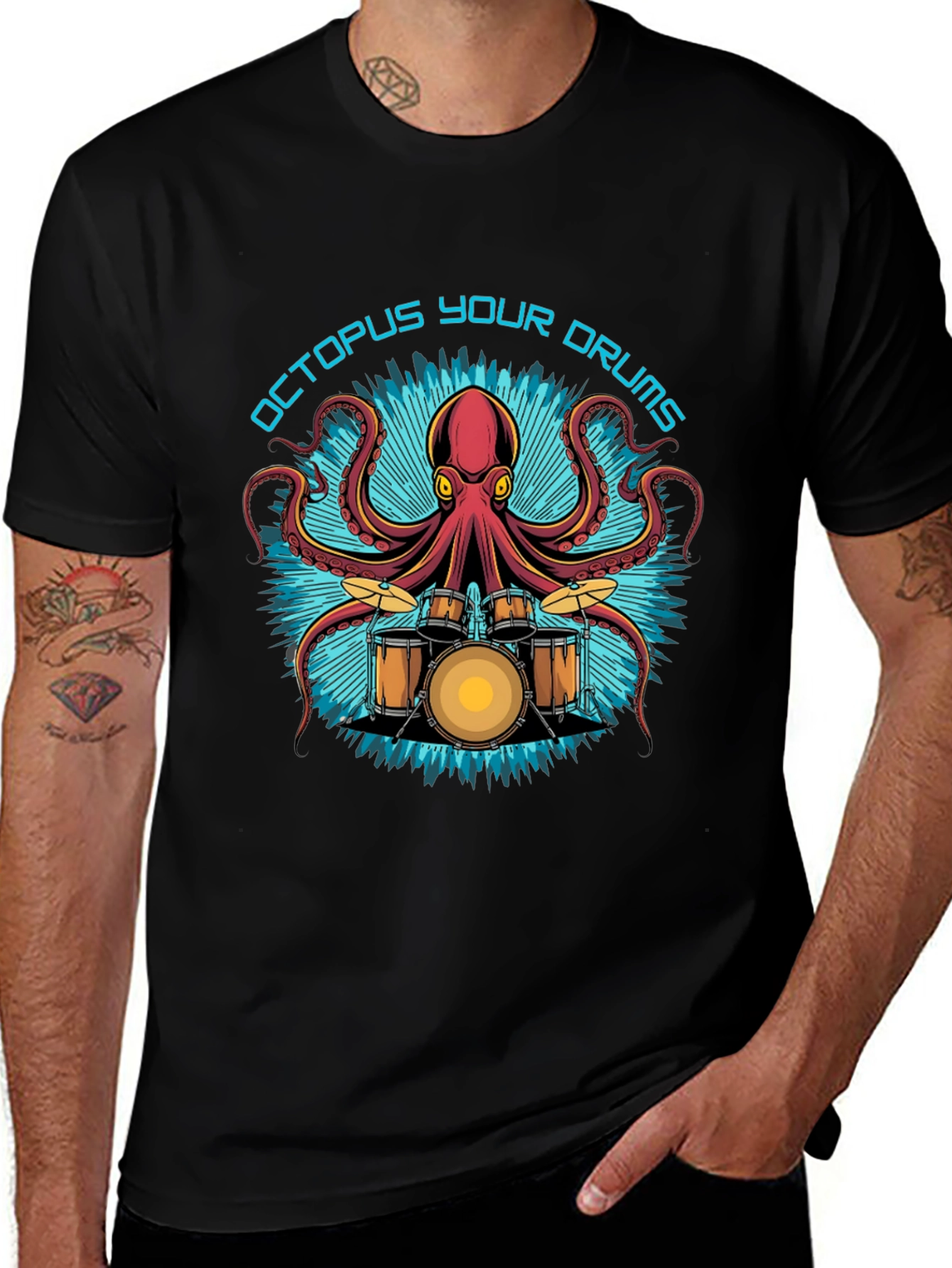 Octopus Your Drums T-Shirt