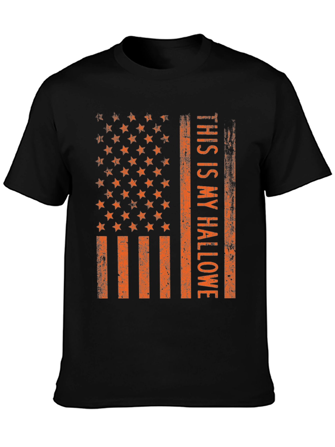 Halloween American Flag T-Shirt