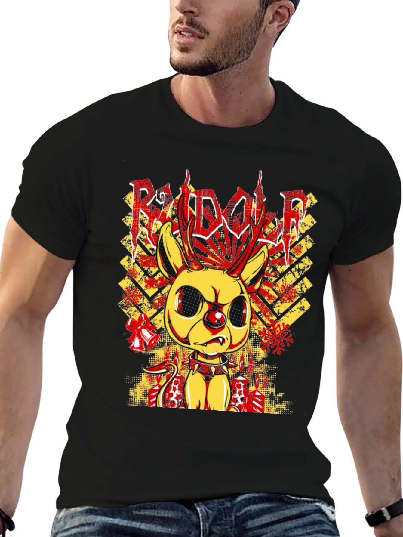 Rudolph Rock N Roll T-Shirt