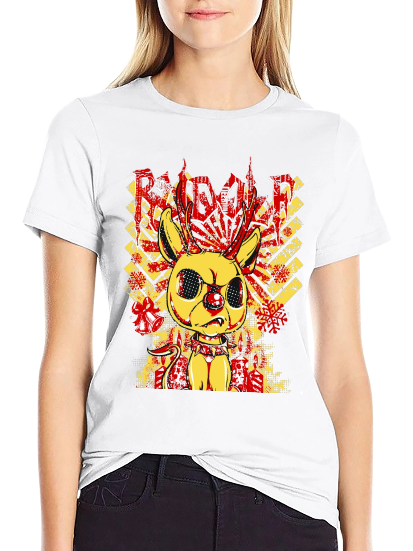 Rudolph Rock N Roll T-Shirt