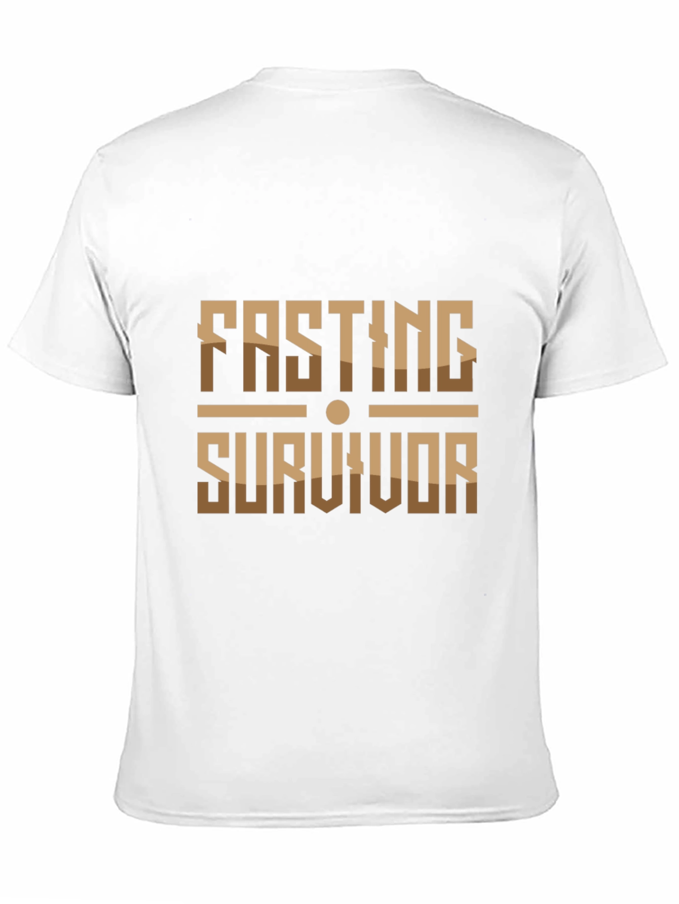 Fasting Survivor Graphic Tee - Stylish & Motivational