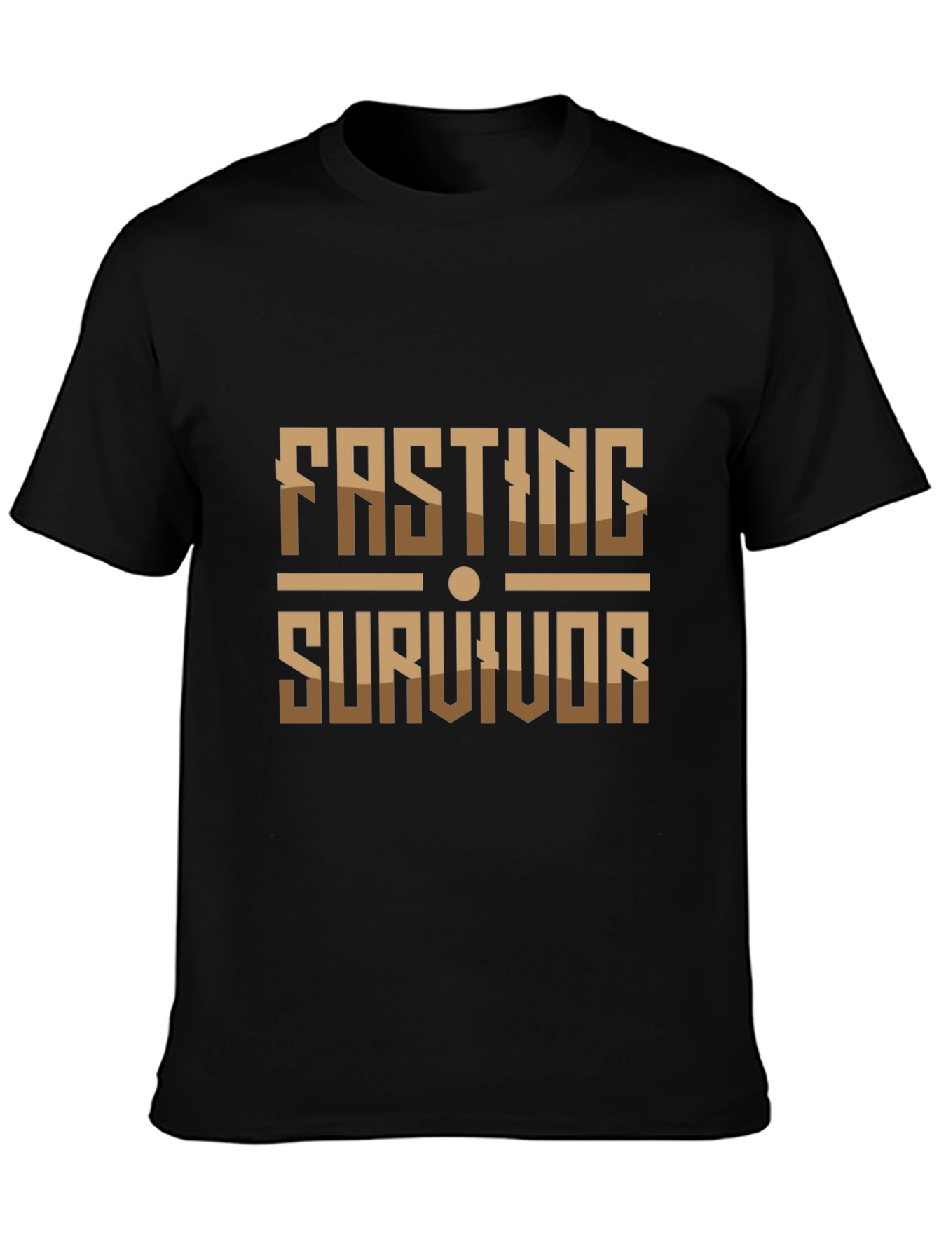 Fasting Survivor Graphic Tee - Stylish & Motivational