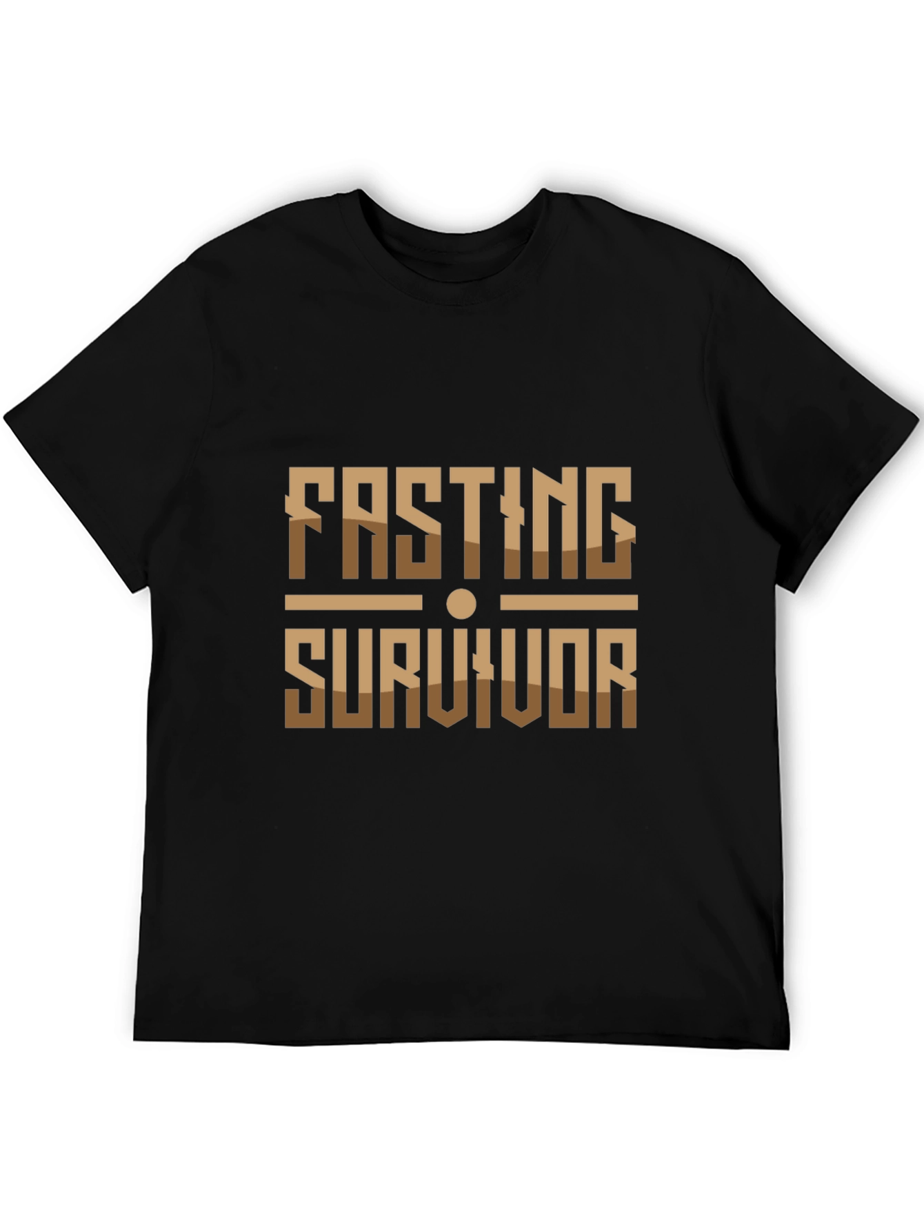Fasting Survivor Graphic Tee - Stylish & Motivational