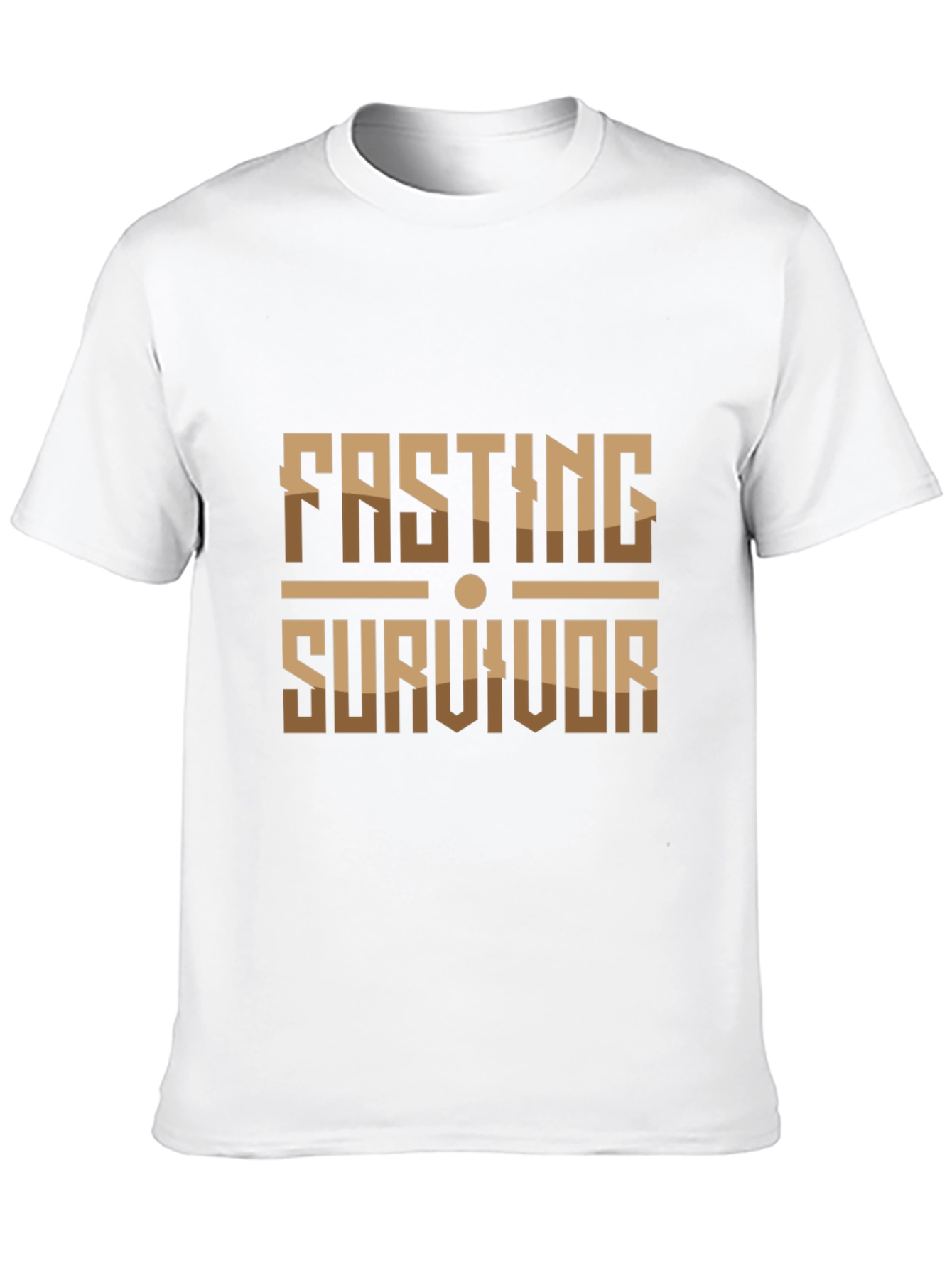 Fasting Survivor Graphic Tee - Stylish & Motivational