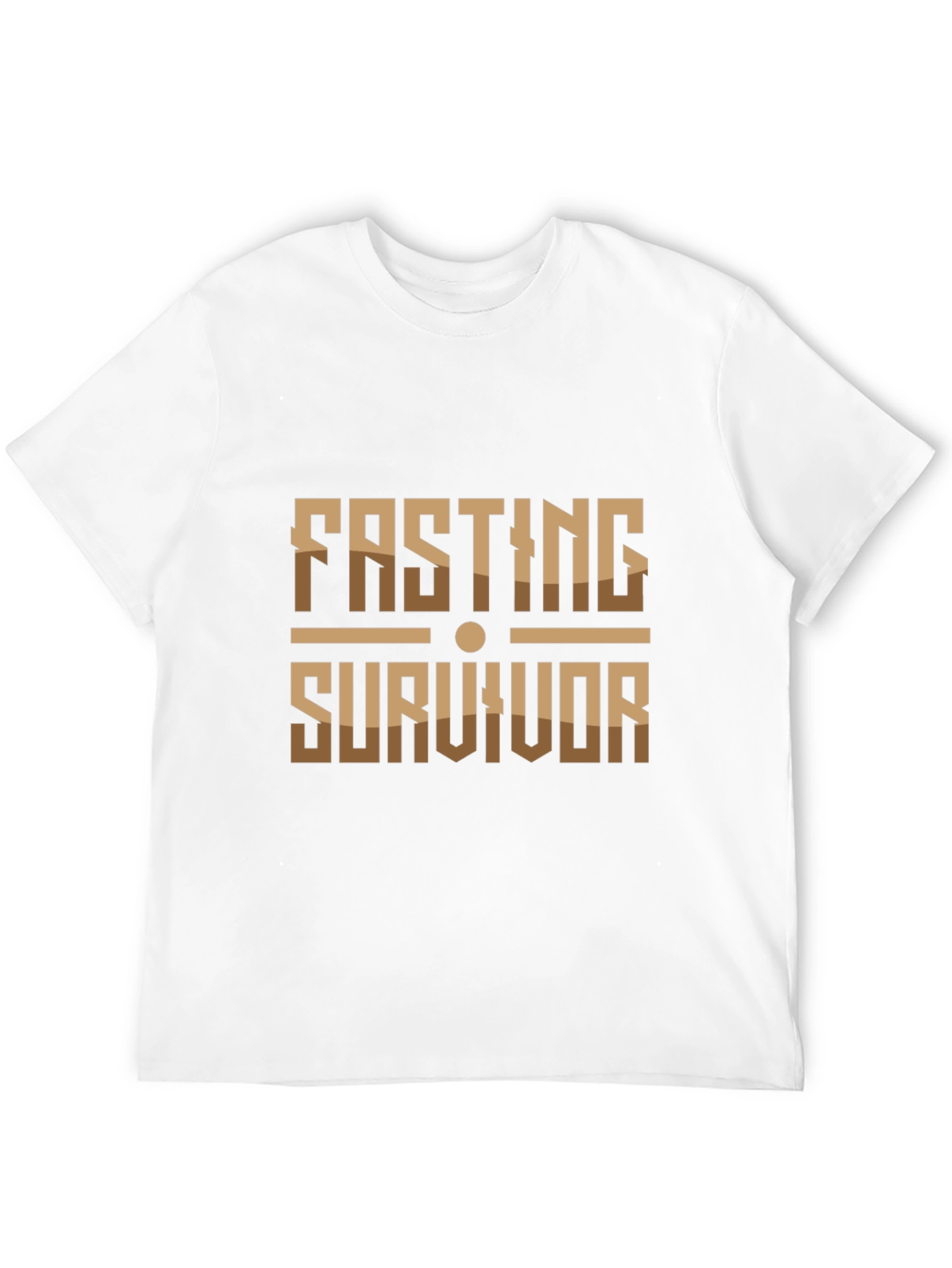 Fasting Survivor Graphic Tee - Stylish & Motivational