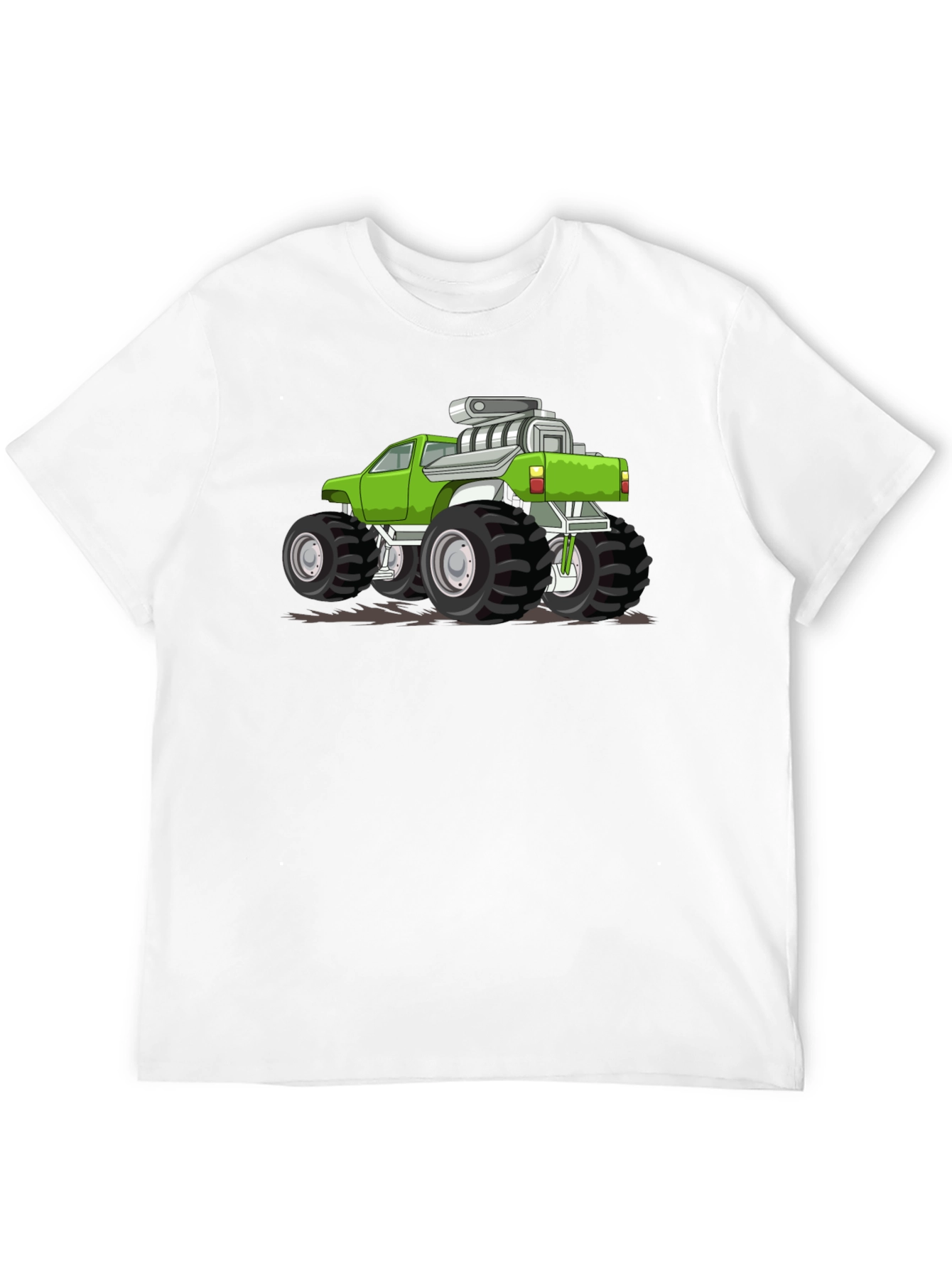 Monster Truck Graphic Tee - Black