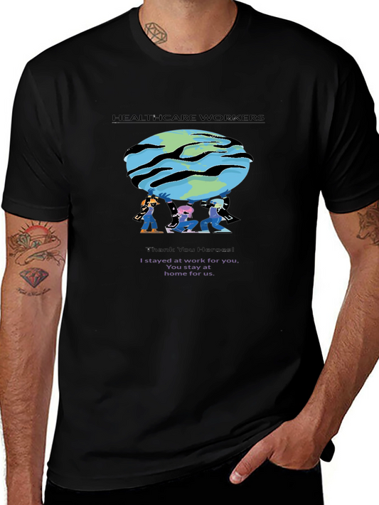 Healthcare Workers T-Shirt - Thank You Heroes!