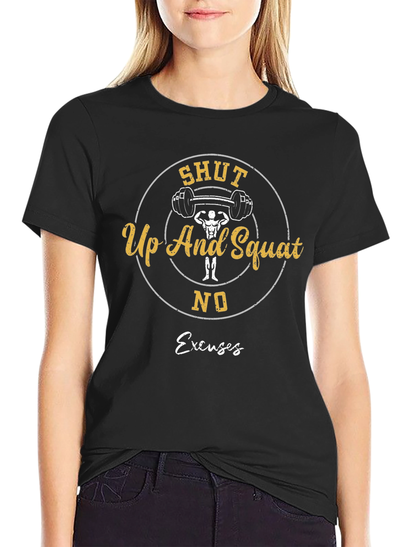 Shut Up And Squat Training T-Shirt