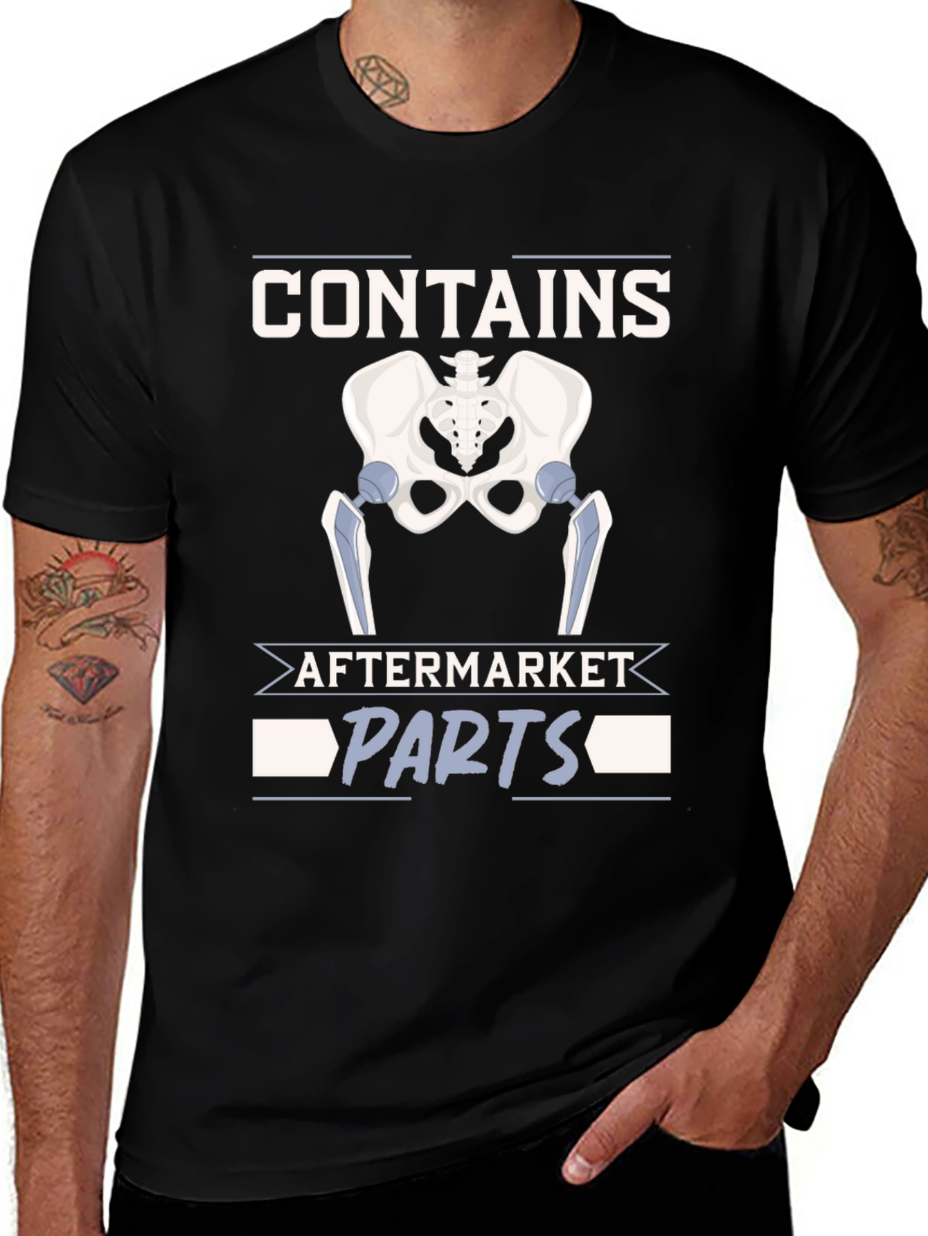 Contains Aftermarket Parts Graphic T-Shirt
