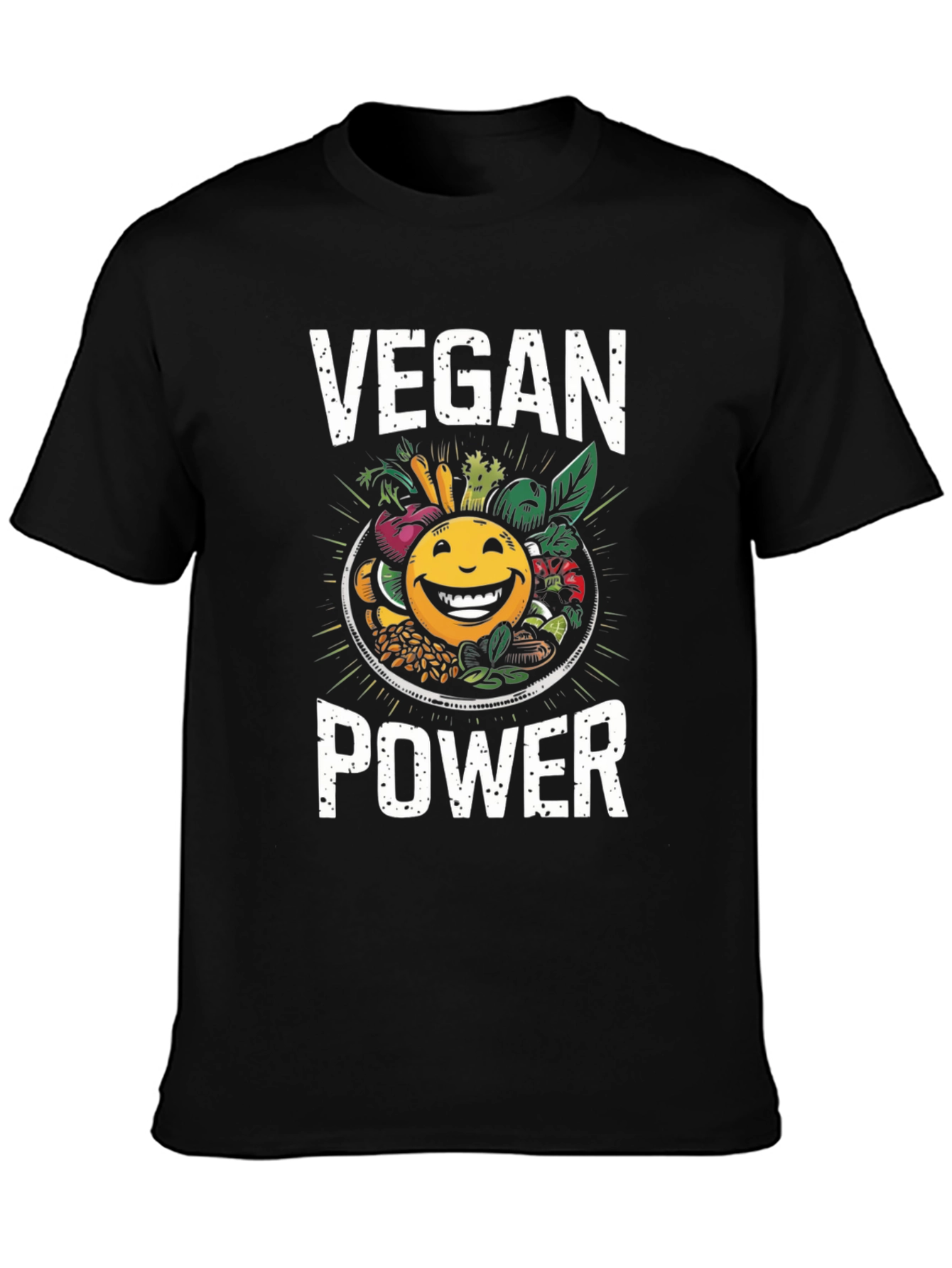 Vegan Power T-Shirt: Healthy & Fun!