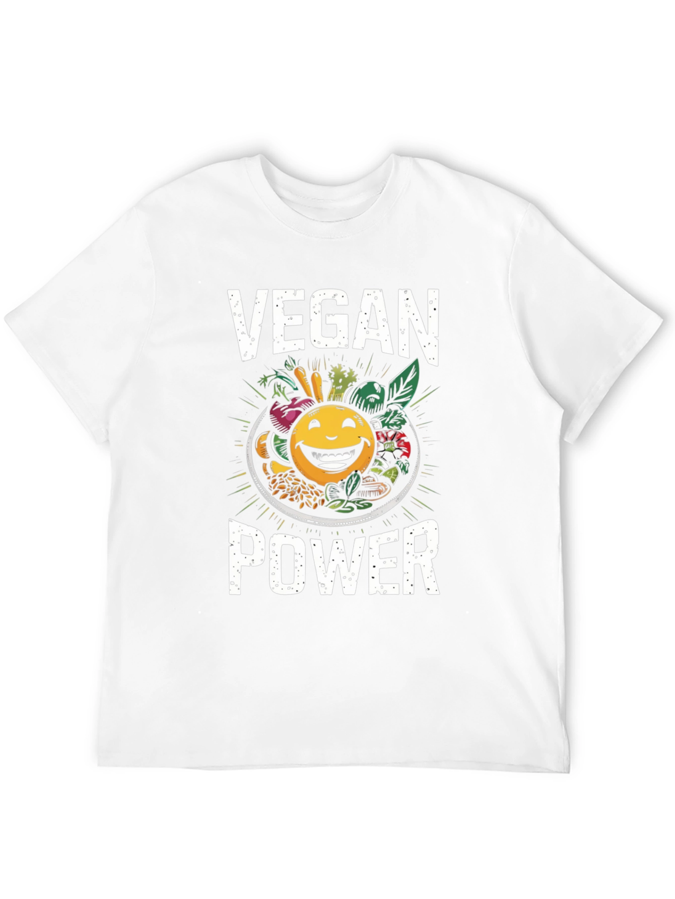 Vegan Power T-Shirt: Healthy & Fun!