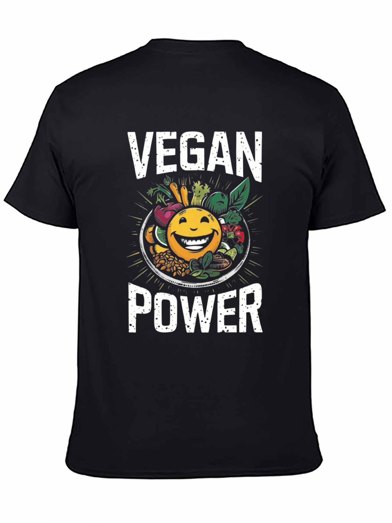 Vegan Power T-Shirt: Healthy & Fun!