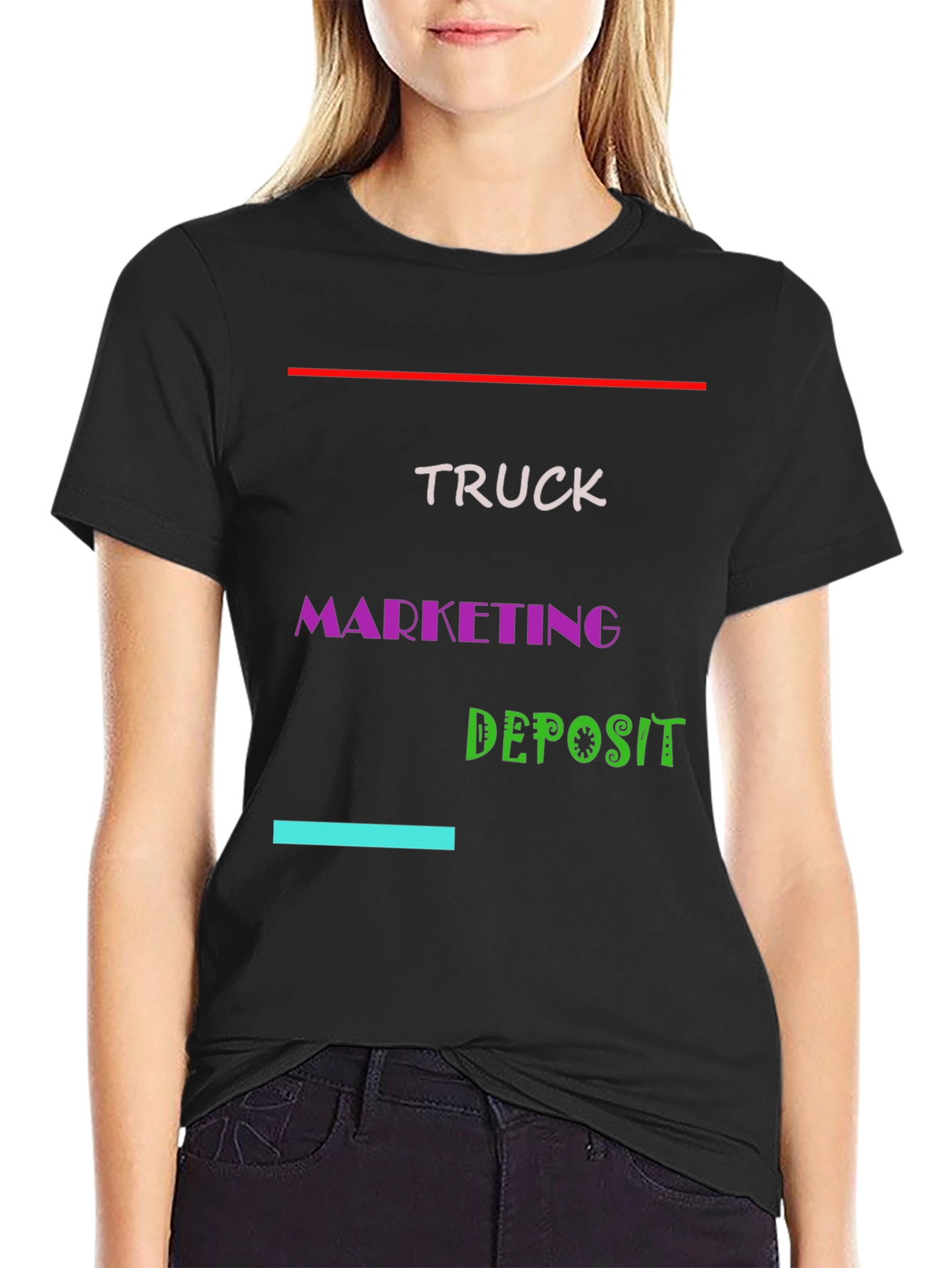 Truck Marketing Deposit T-Shirt