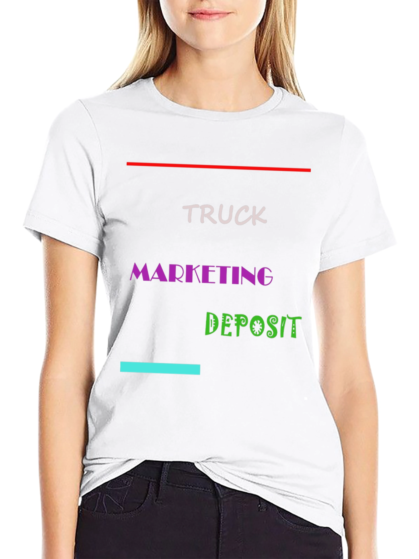 Truck Marketing Deposit T-Shirt
