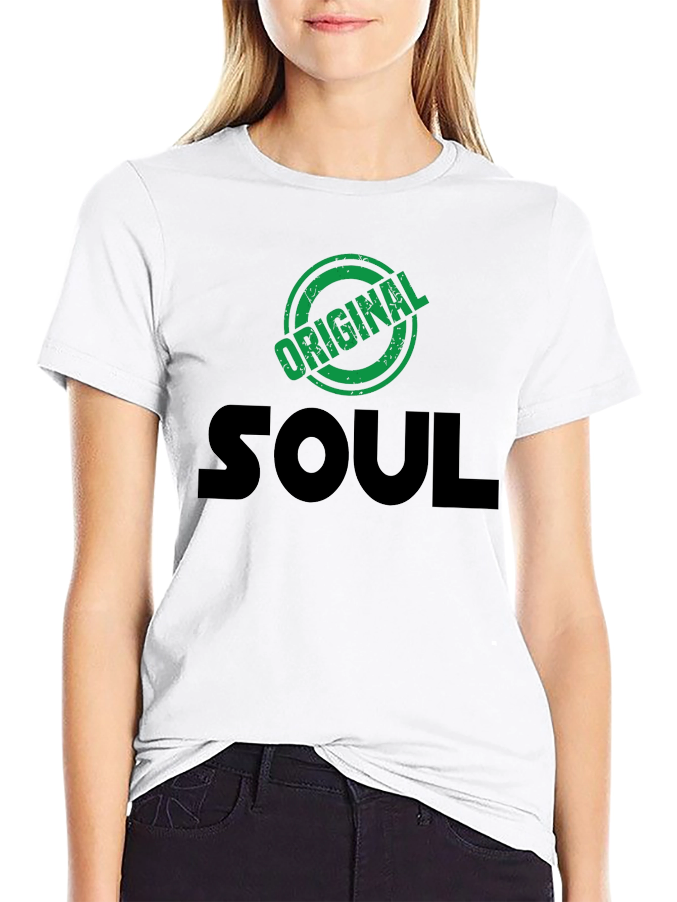 Original Soul Graphic T-Shirt - Black