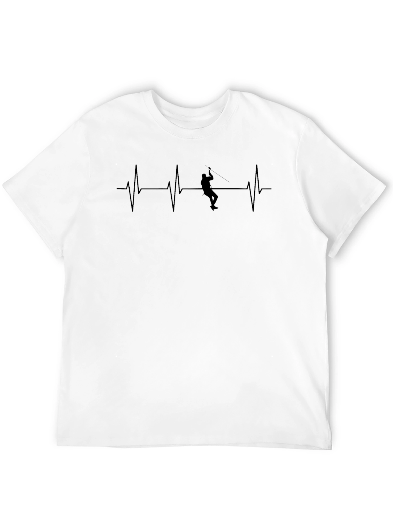 Fishing Heartbeat T-Shirt - Anglers Passion