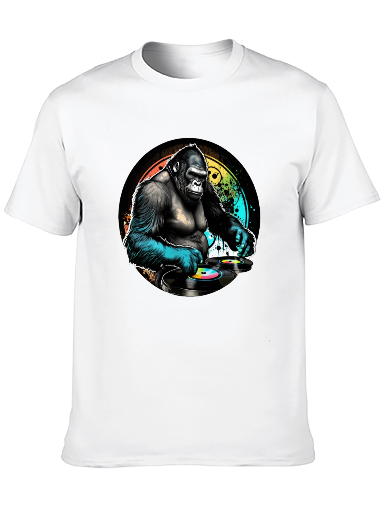 DJ Gorilla Graphic Tee - Black
