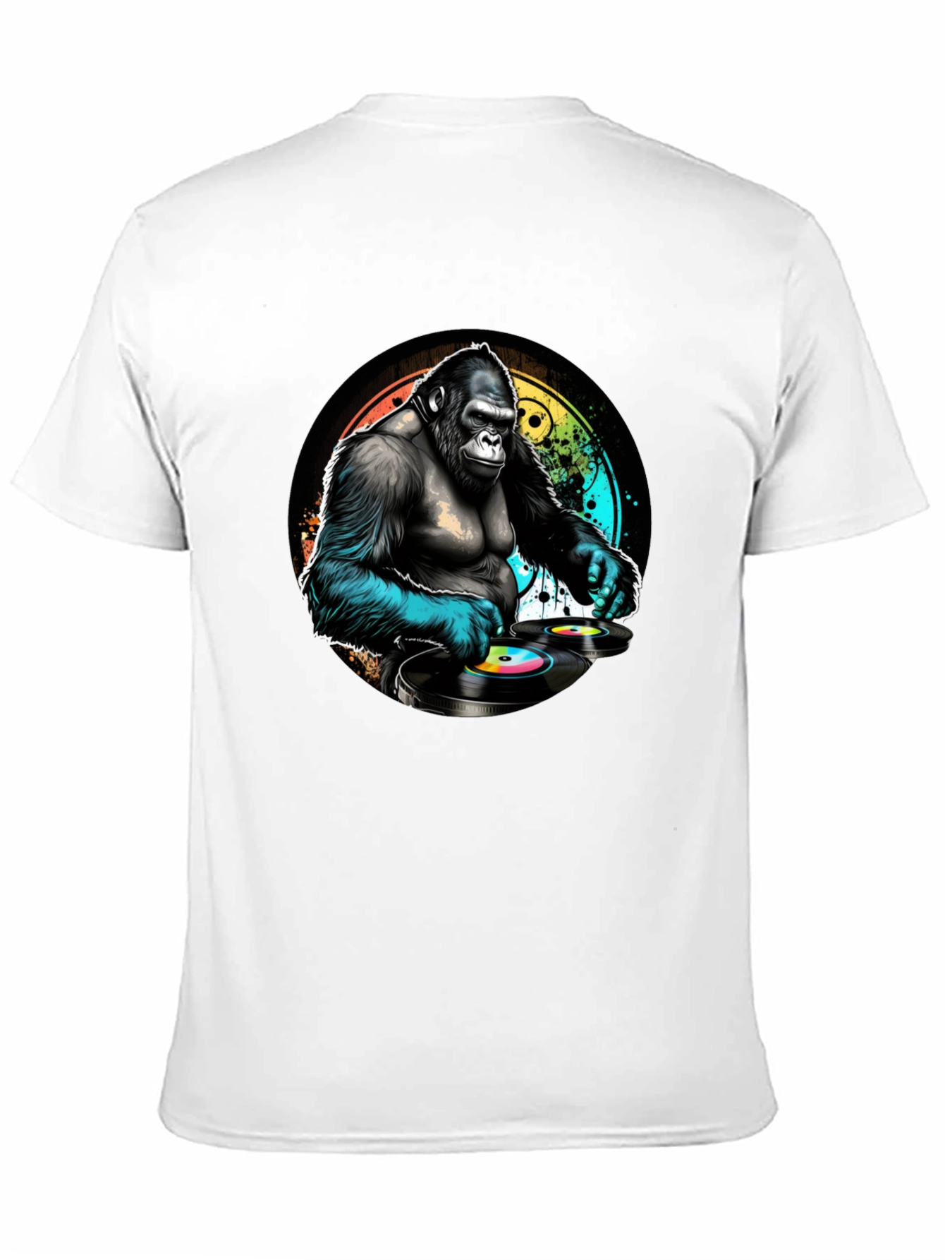 DJ Gorilla Graphic Tee - Black