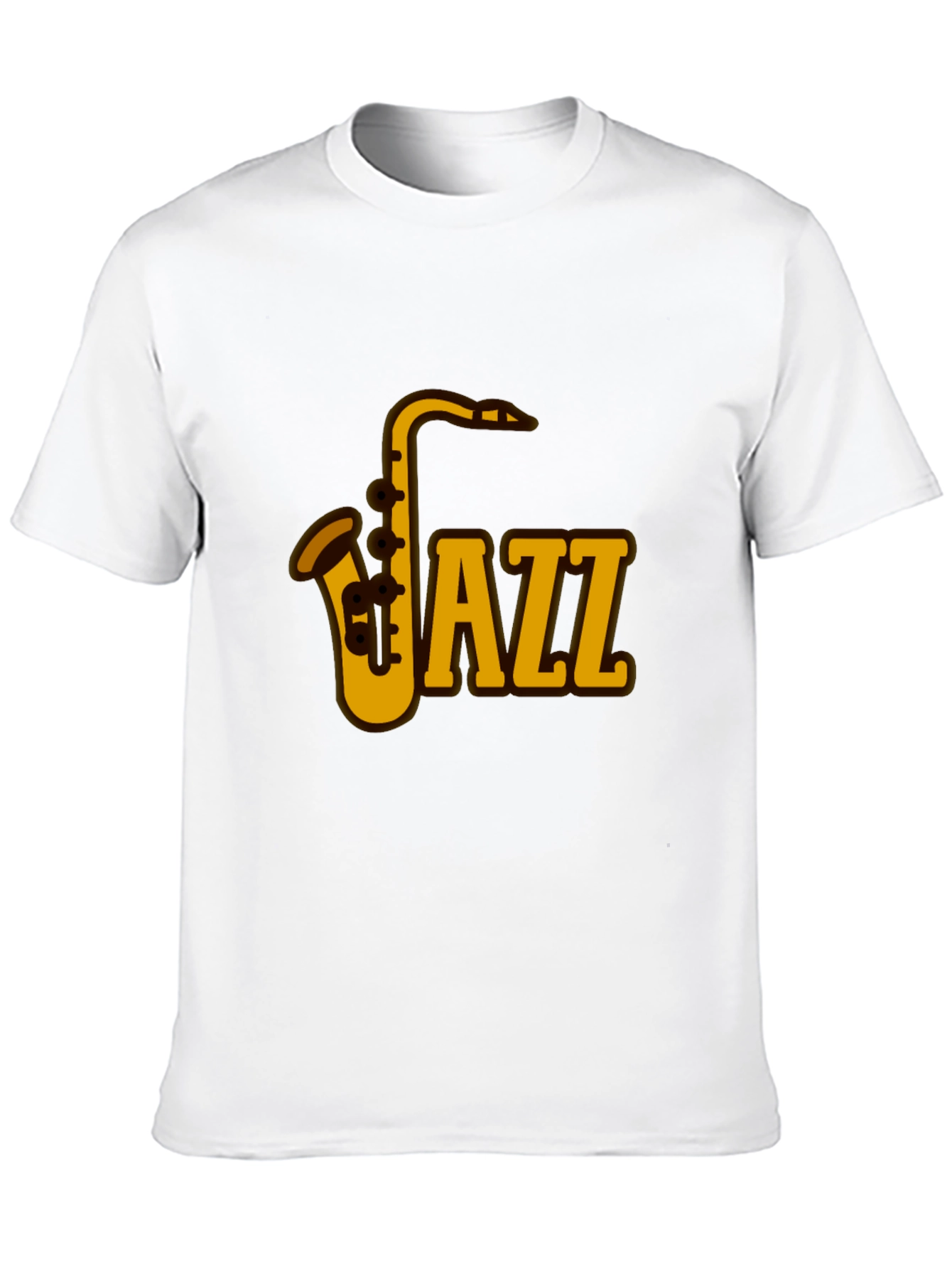 Jazz Saxophone Graphic Tee - Music Lovers T-Shirt