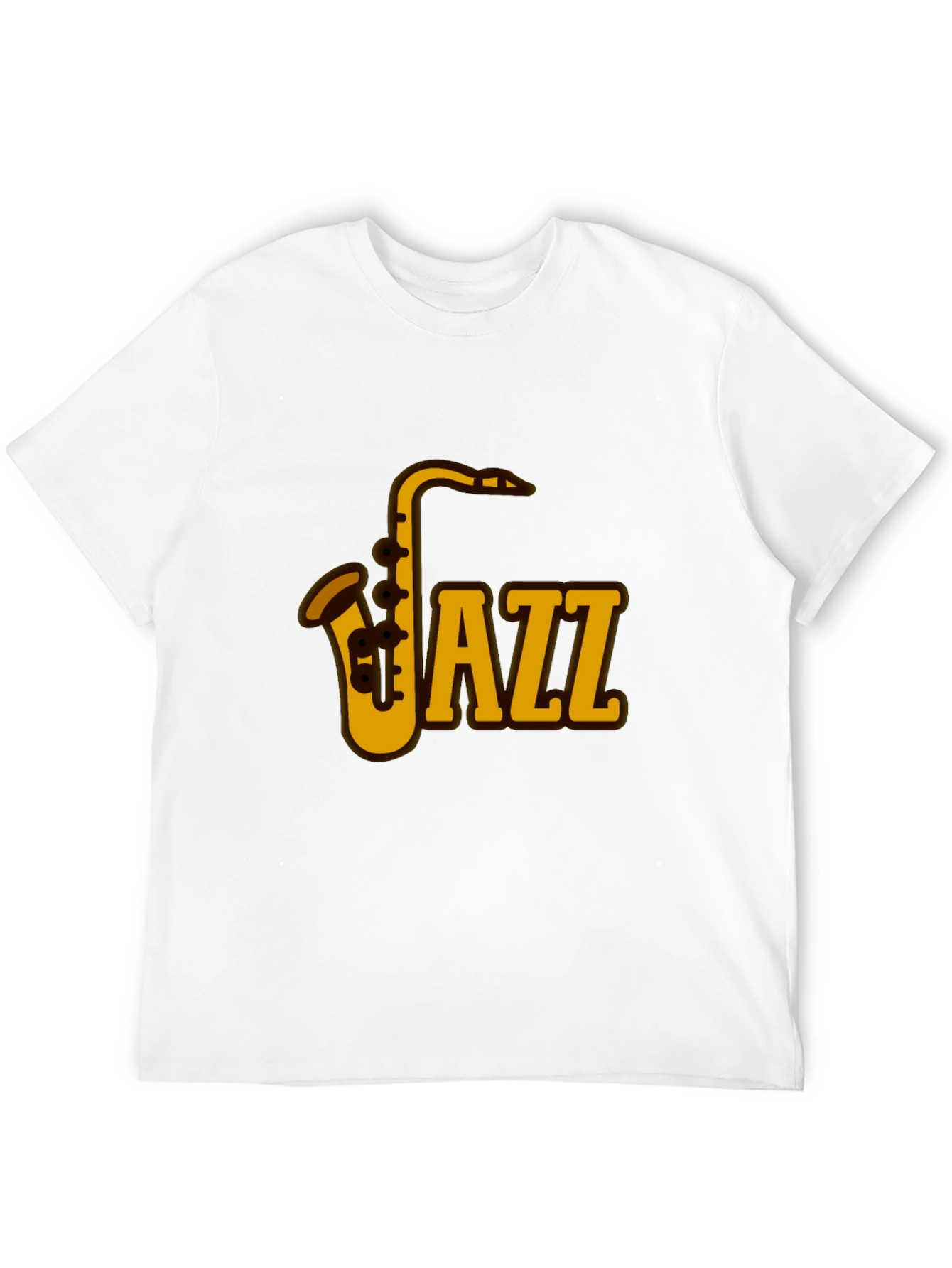 Jazz Saxophone Graphic Tee - Music Lovers T-Shirt