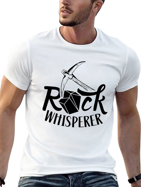 Rock Whisperer Graphic Tee - Black